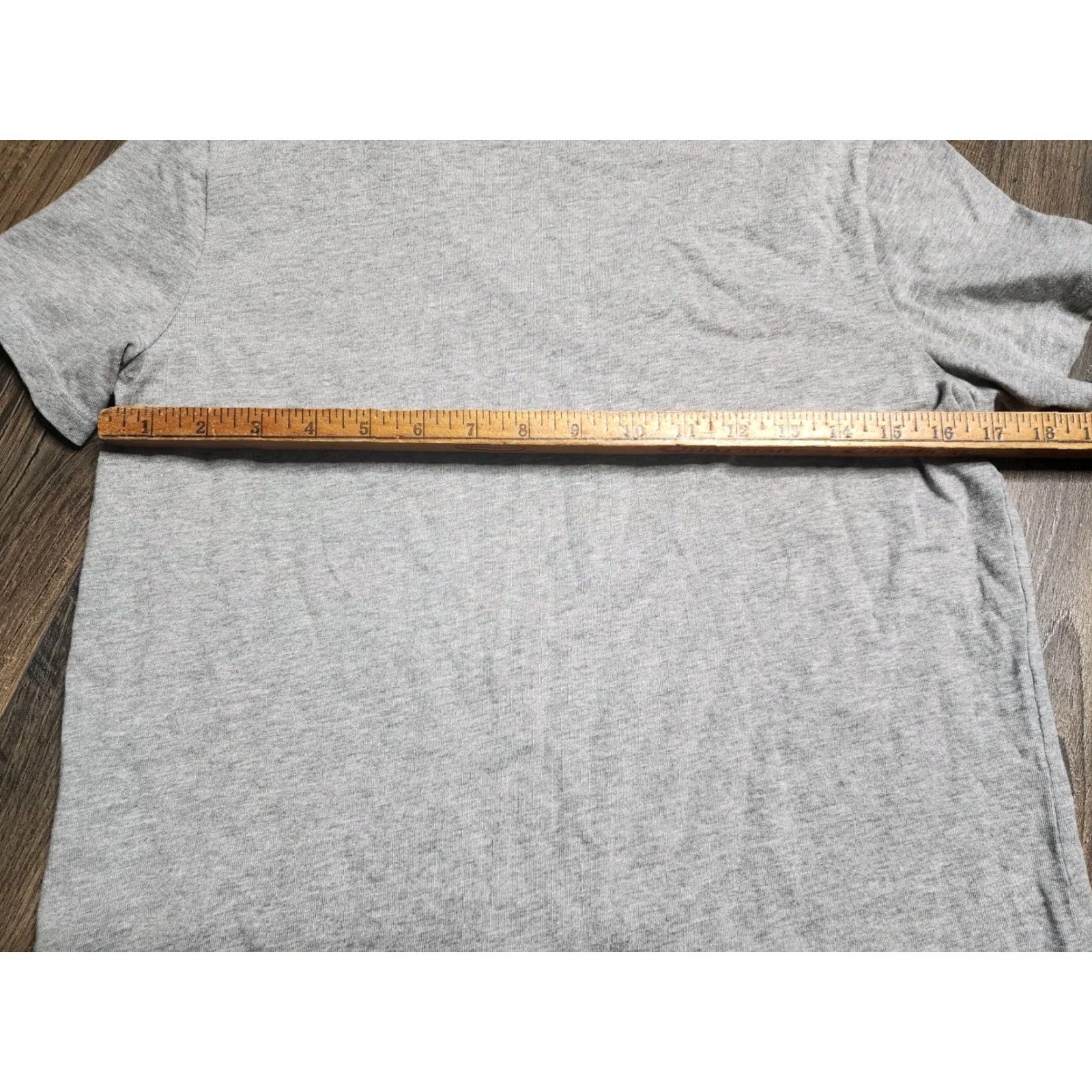 Life is Good Life is Good T-Shirt Pumpkins Gray Short Sleeve V-Neck Fall Halloween Graphic M Womens Size M / US 6-8 / IT 42-44 - 2 Thumbnail