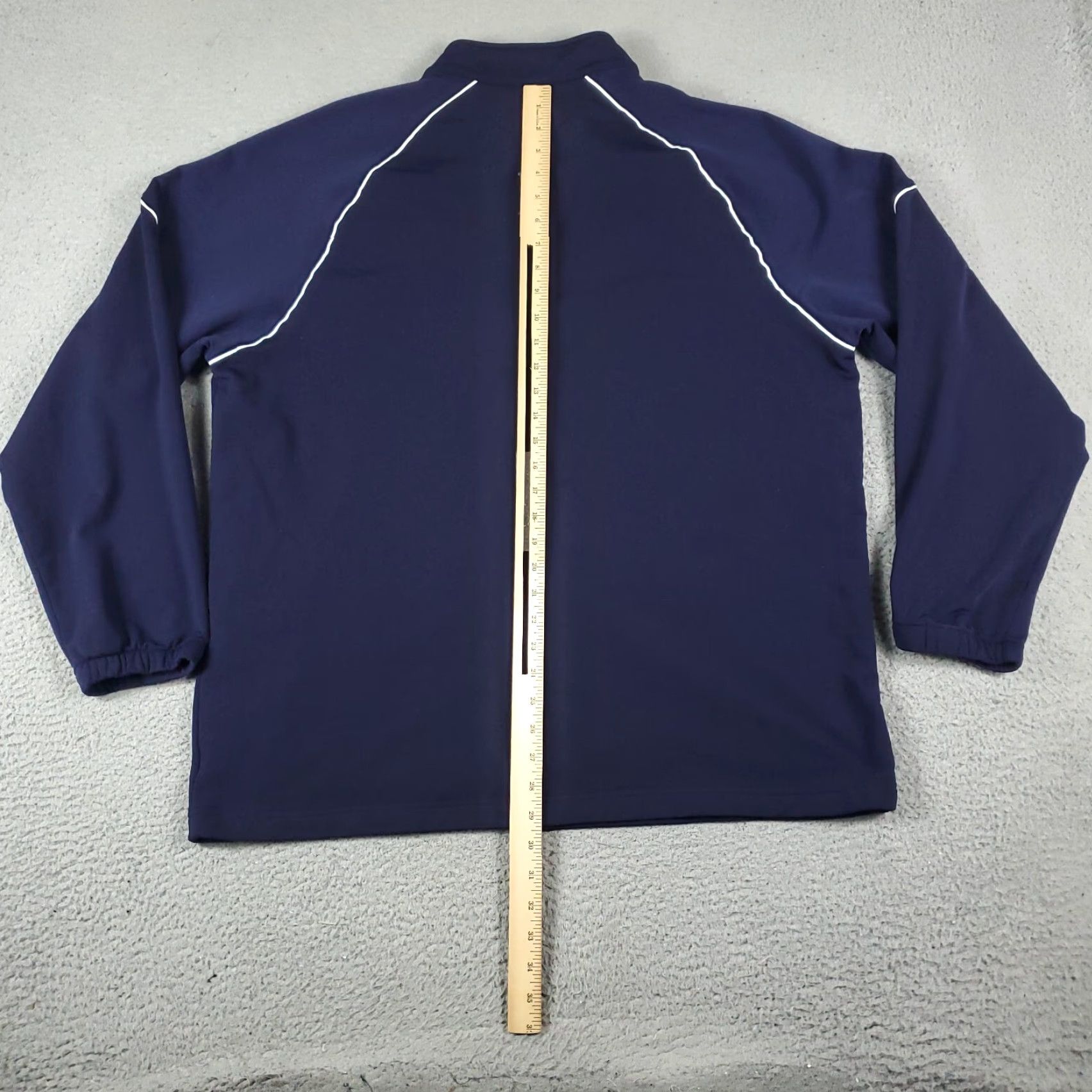 Under Armour VINTAGE Under Armour Jacket Mens XL Navy Blue All Seasons Full Zip Track Sweater Size US XL / EU 56 / 4 - 7 Thumbnail
