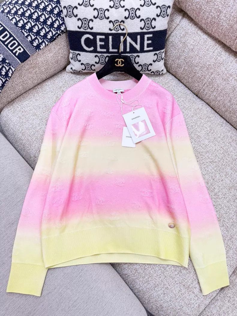 Chanel Chanel Yellow gradient dark pattern double c full print lo Size XS / US 0-2 / IT 36-38 - 2 Thumbnail