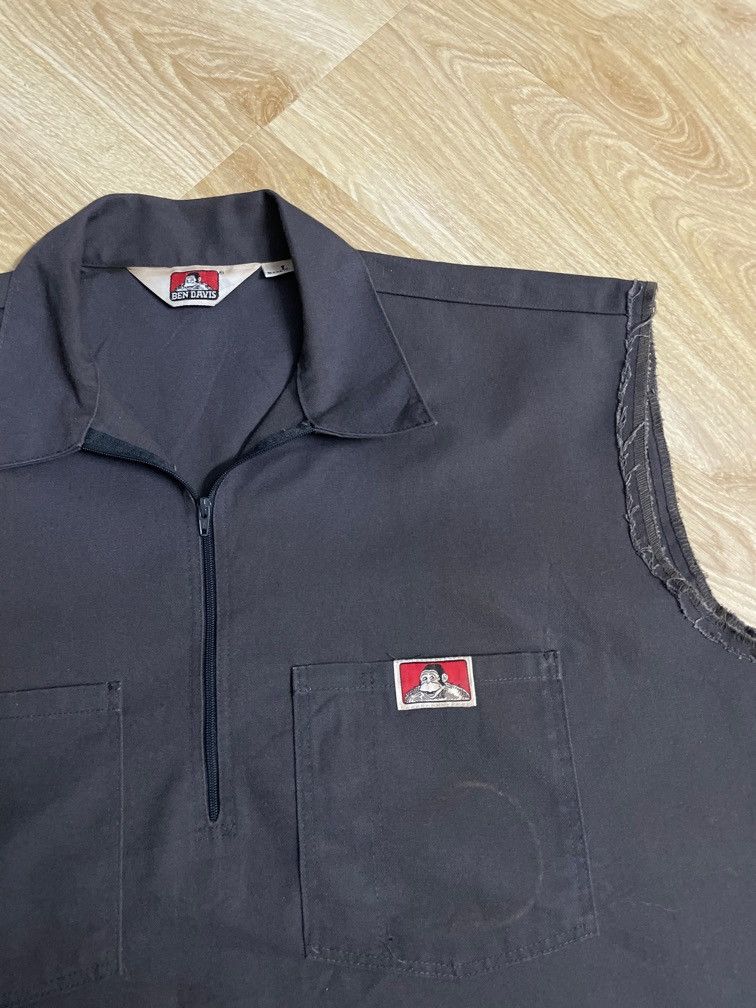 Ben Davis × Vintage Vintage BEN DAVIS WORKWEAR vest Size US L / EU 52-54 / 3 - 5 Thumbnail