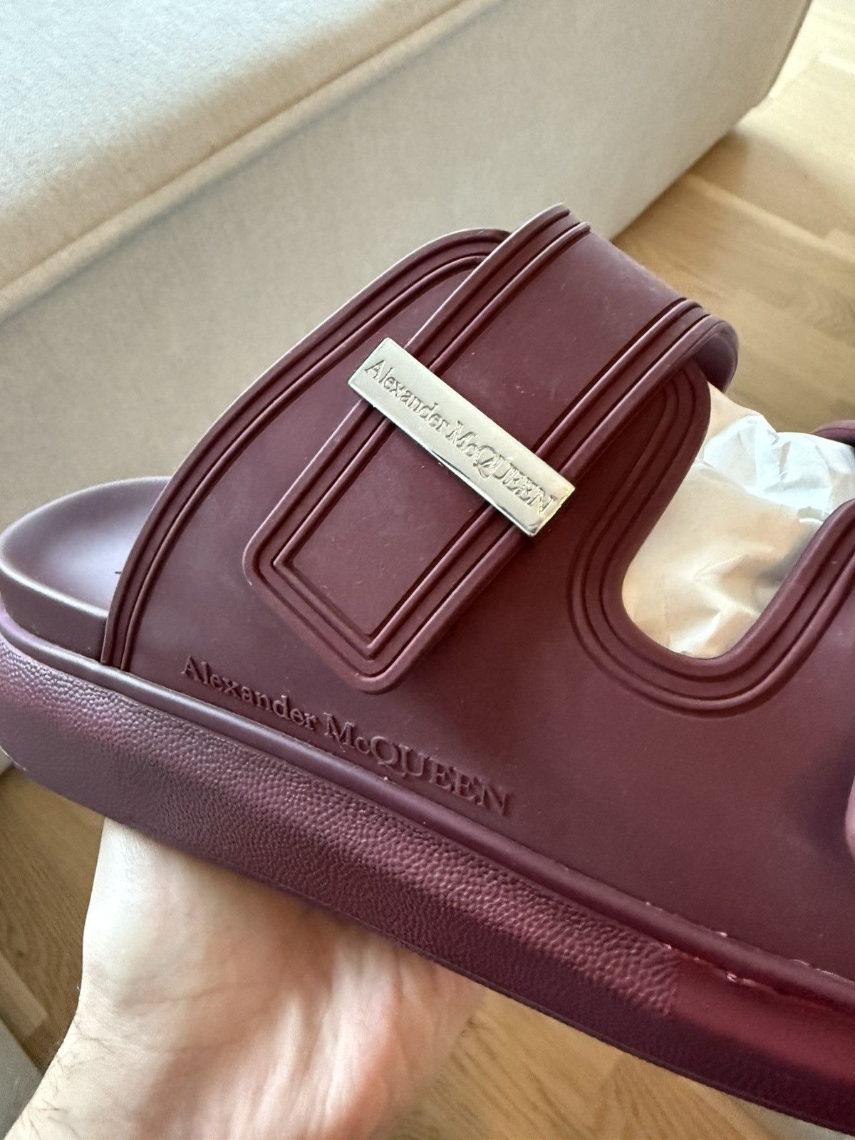 Alexander McQueen Alexander McQueen Slides Size US 9.5 / EU 42-43 - 4 Thumbnail
