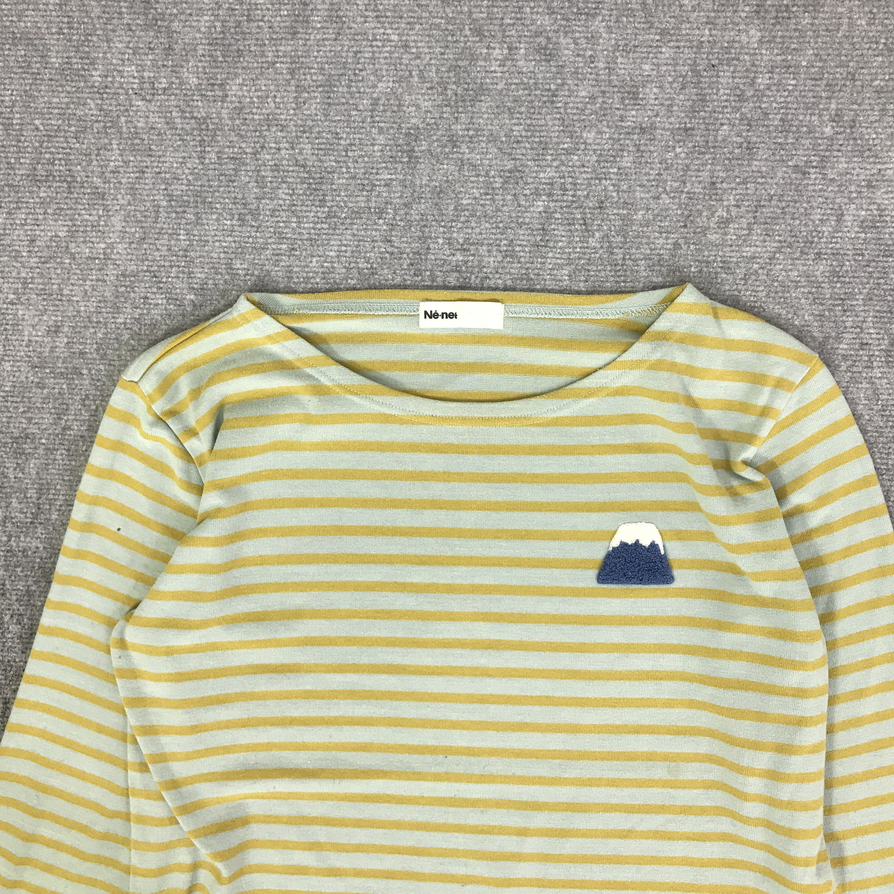 Ne-Net NE-NET ISSEY MIYAKE STRIPPED DESIGN SWEATSHIRT K87B14 Size US L / EU 52-54 / 3 - 2 Thumbnail