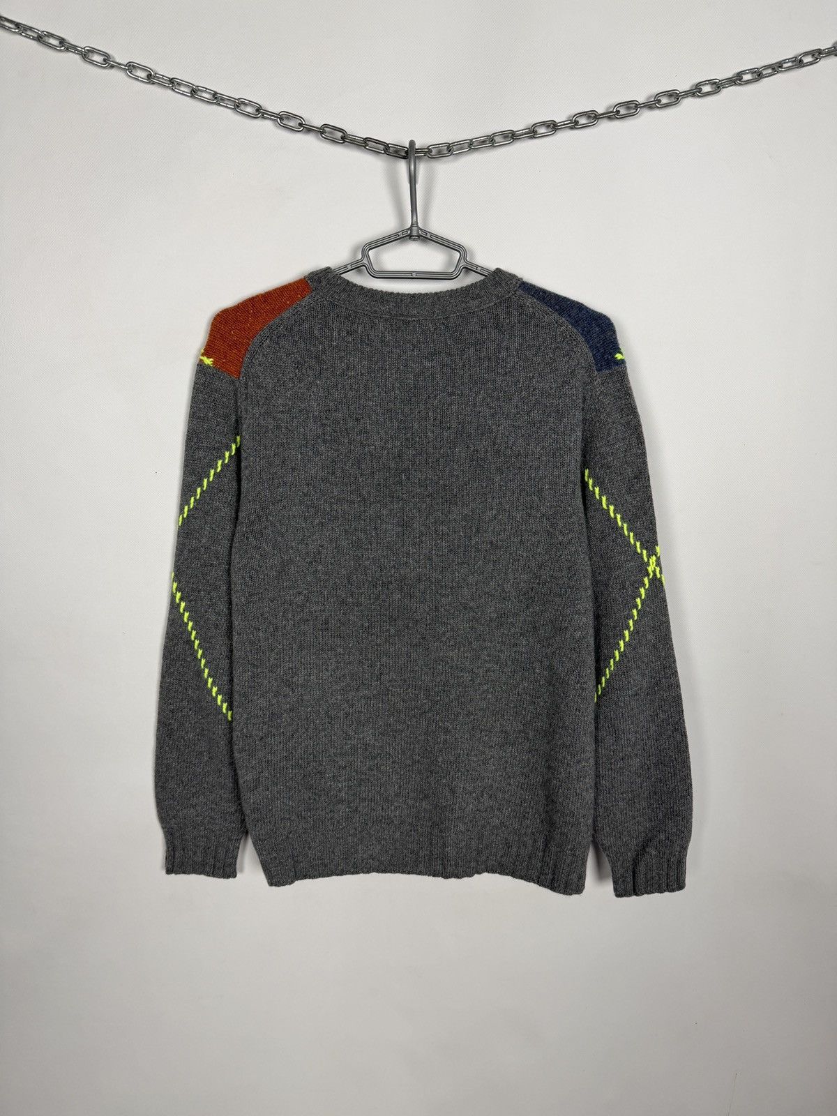 United Colors Of Benetton United Colors Of Benetton Wool Sweater Crew Pullover Size M Size US M / EU 48-50 / 2 - 11 Thumbnail