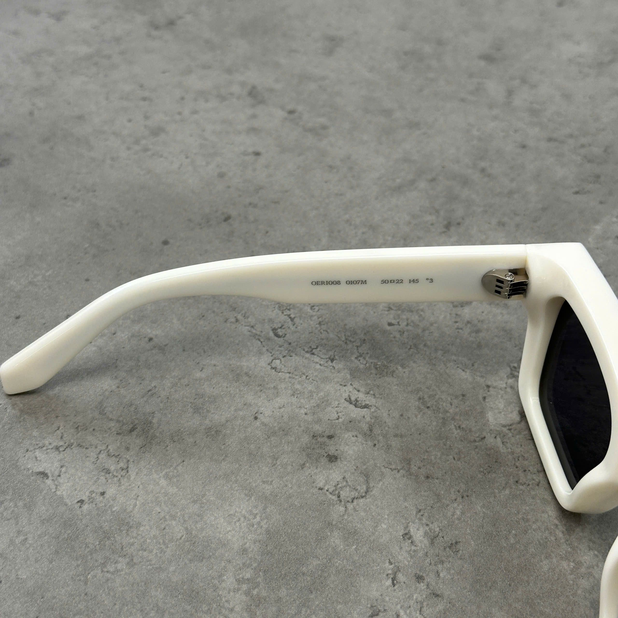 Off-White OFF WHITE Virgil Sunglasses WHITE/DARK GREY Size ONE SIZE - 5 Thumbnail