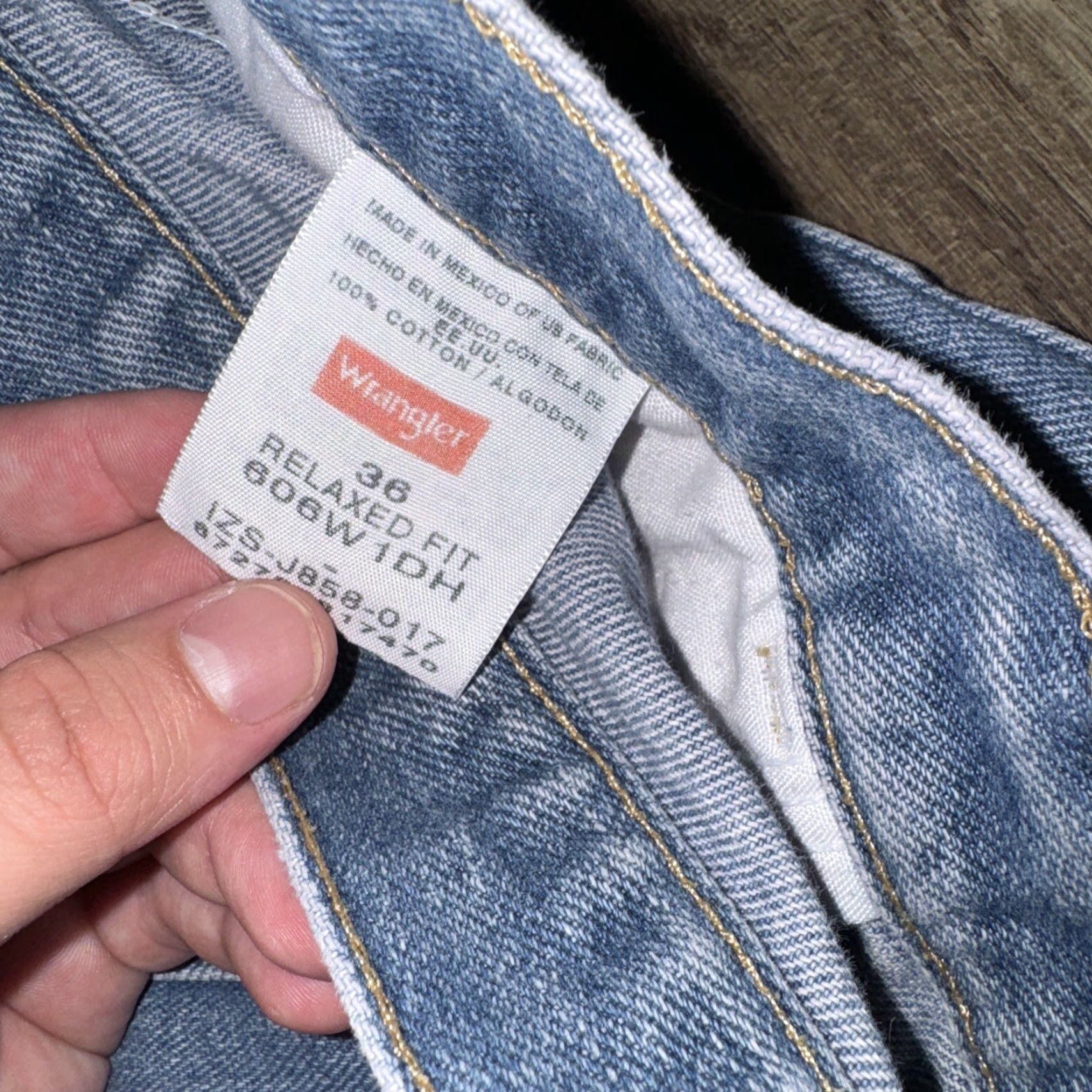 Wrangler VINTAGE Wrangler Jeans Shorts Blue 9in Inseam Bermuda Men 36 Jorts"} Size US 36 / EU 52 - 2 Thumbnail