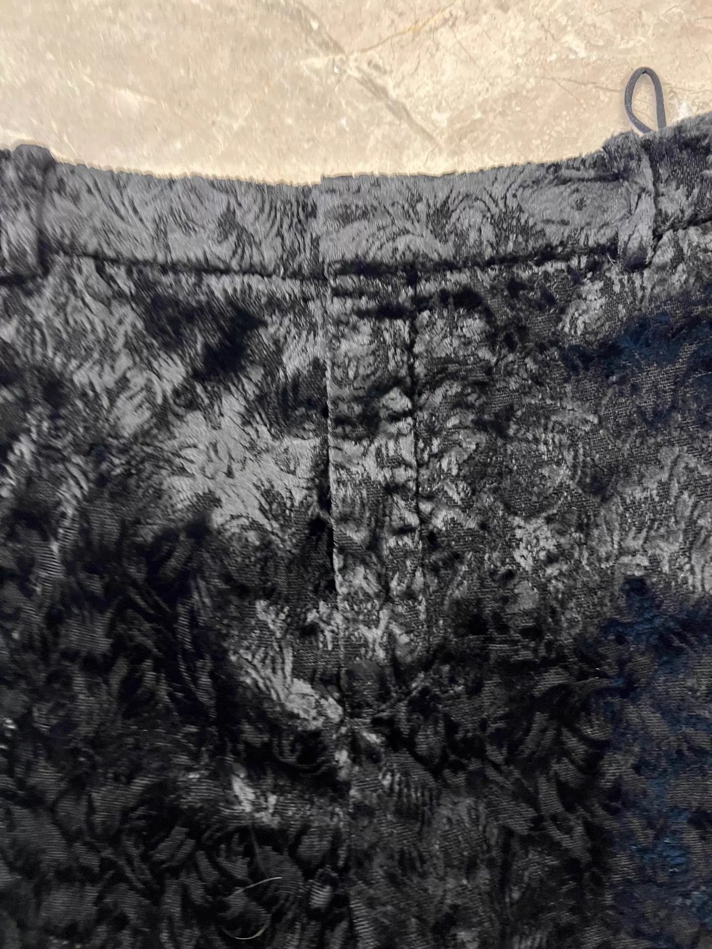 Saint Laurent Paris SLP Velvet Leopard Jacquard Bootcut Trousers F34 Size 25" / US 0 / IT 36 - 4 Thumbnail
