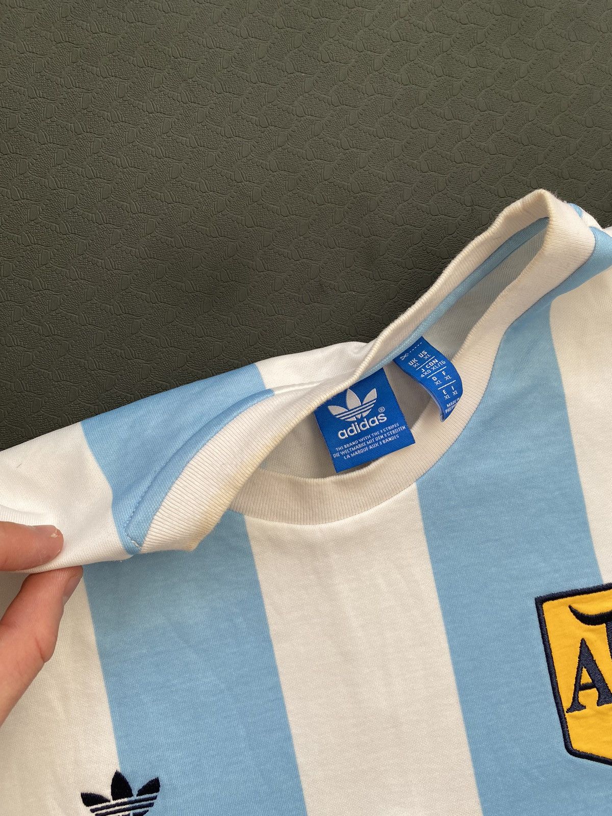 Adidas Rare Adidas AFA Argentina 1978 Vintage Jersey Football Size US XL / EU 56 / 4 - 4 Thumbnail