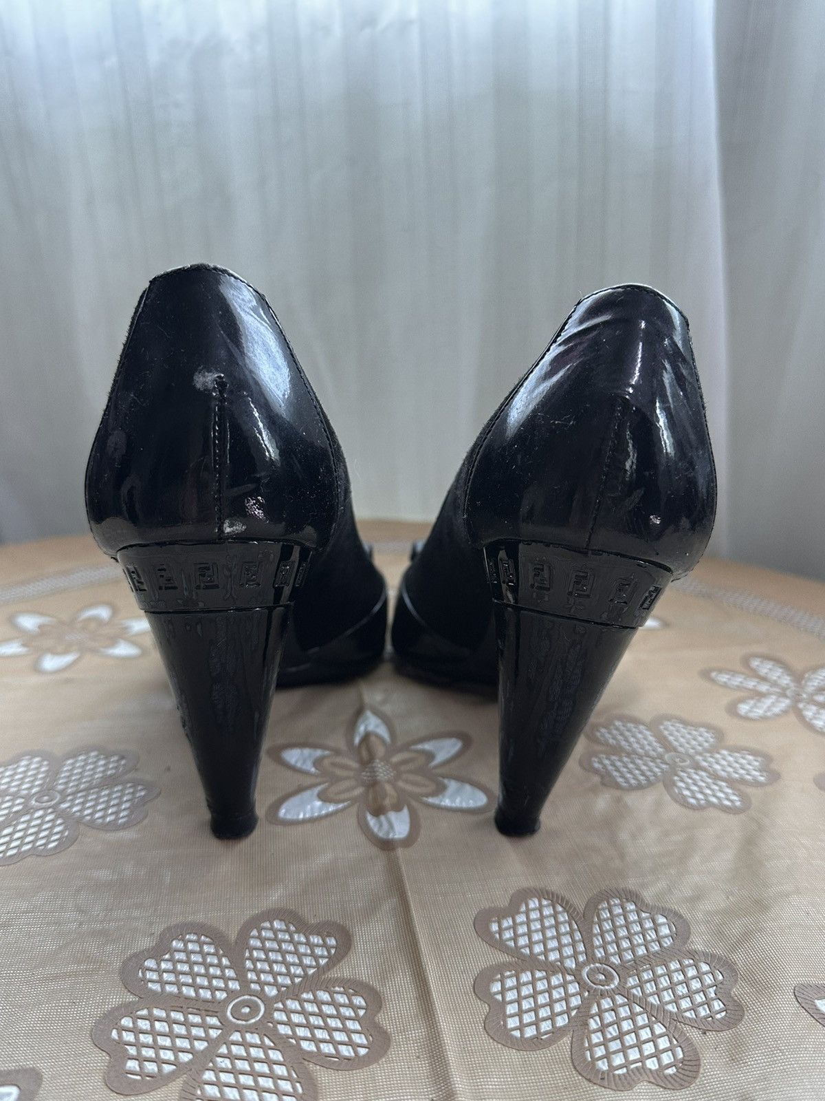 Fendi Fendi FF Logo Patent High Heels Size US 6.5 / IT 36.5 - 10 Thumbnail