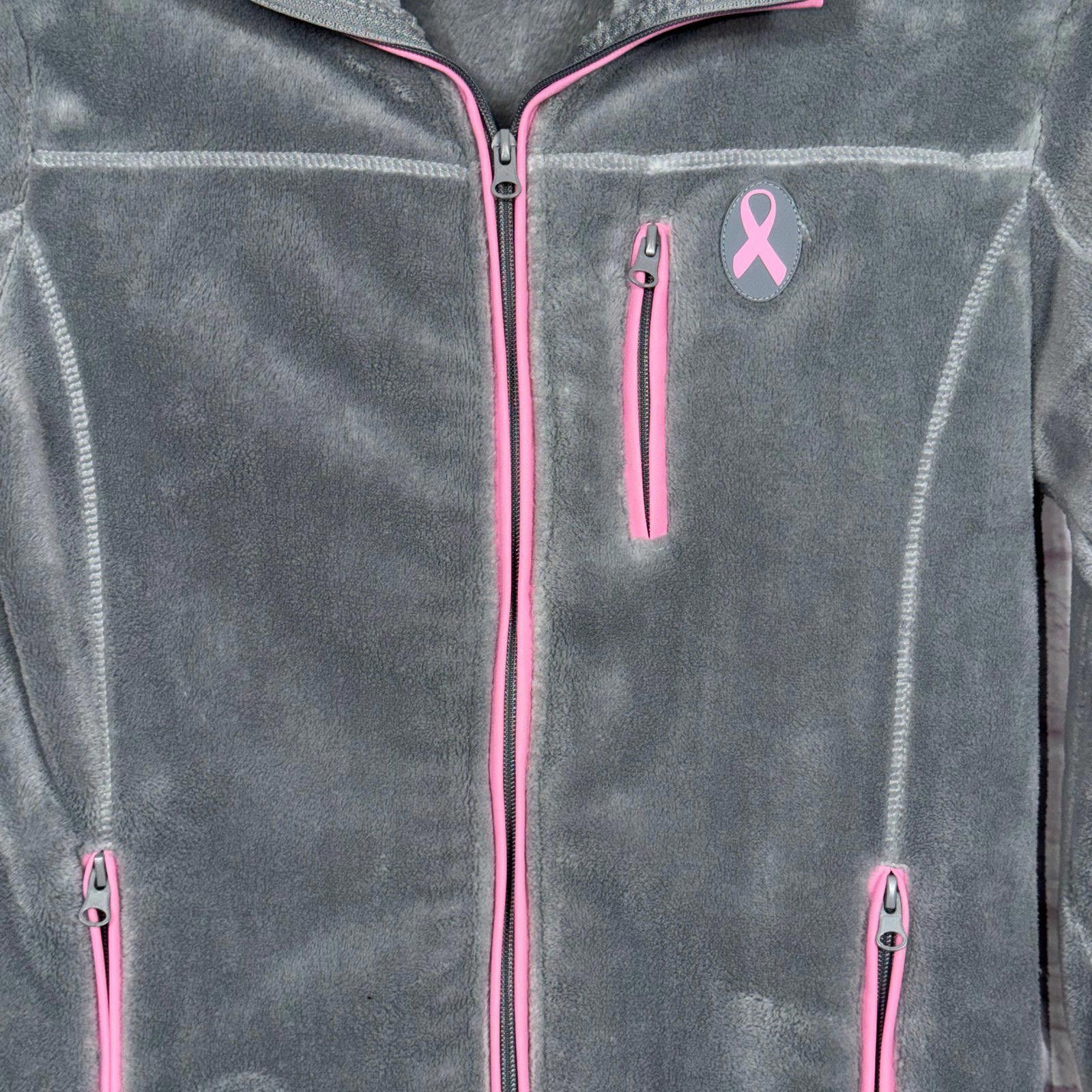 Other TheBreastCancerSite.com Gray Jacket with Pink Accents Medium Size M / US 6-8 / IT 42-44 - 2 Thumbnail