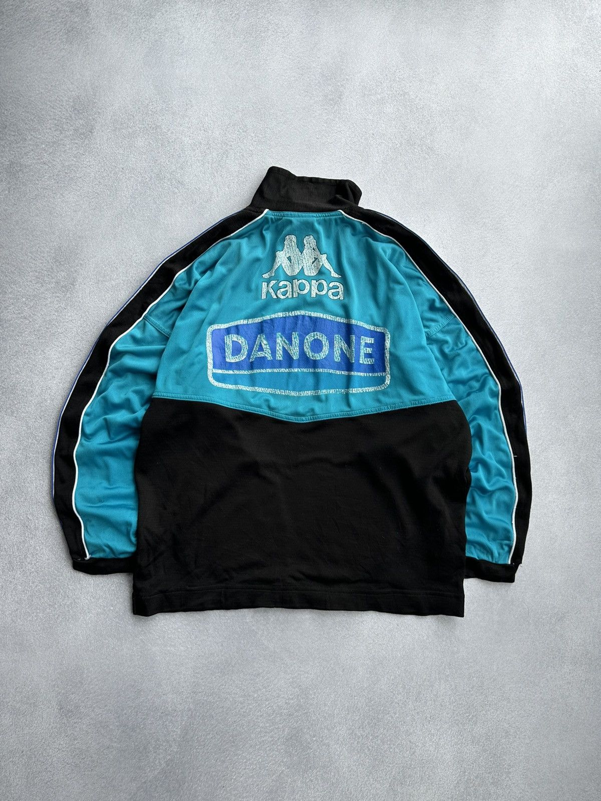 Kappa Vintage Kappa Juventus Danone 1992/93 Football Track Jacket Size US M / EU 48-50 / 2 - 6 Thumbnail