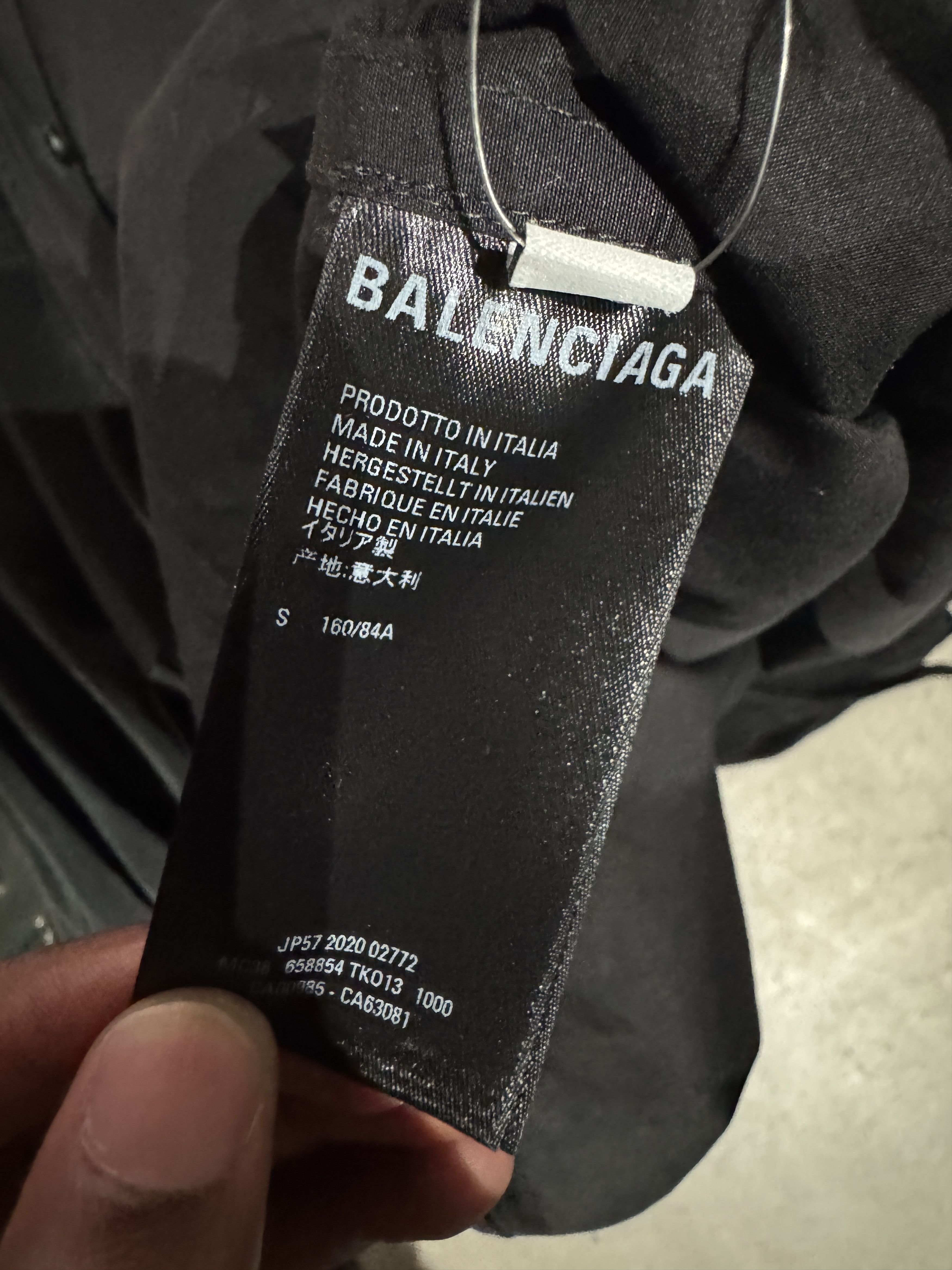 Balenciaga Hybrid Oversized Button Up Shirt Size US S / EU 44-46 / 1 - 4 Thumbnail