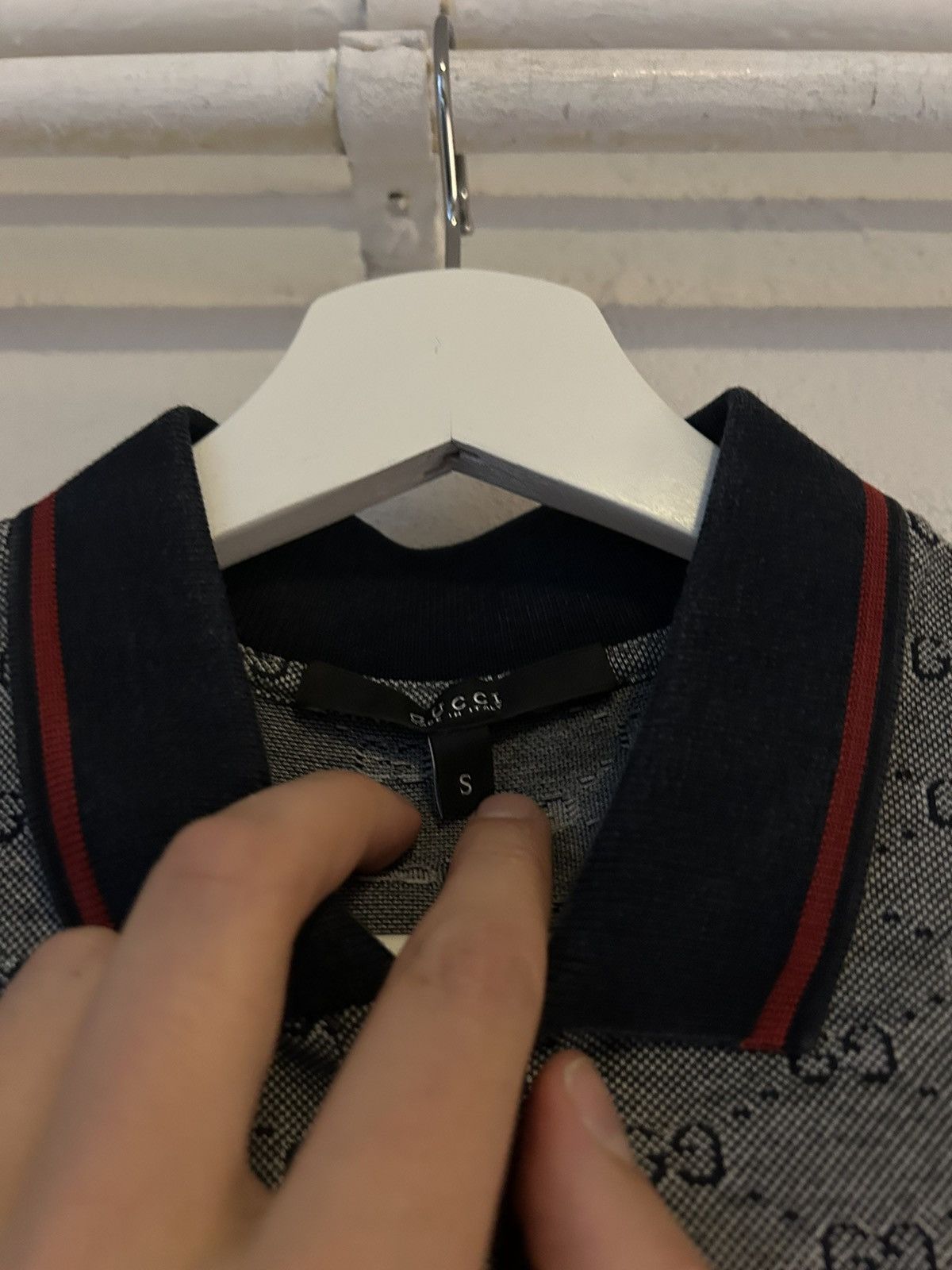 Gucci Gucci GG Monogram Polo Shirt Size US S / EU 44-46 / 1 - 6 Thumbnail