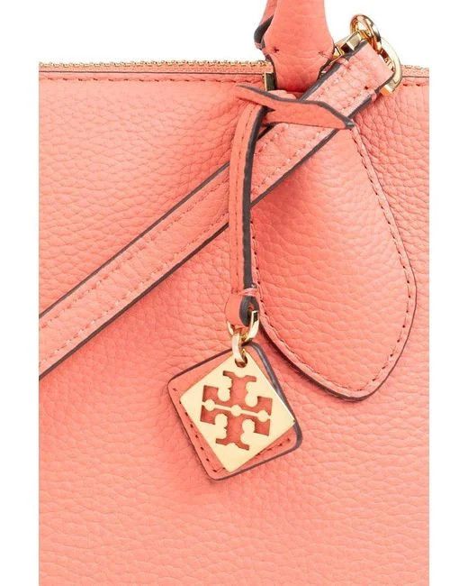 Tory Burch o1s22i1n1024 Size: OS / Mini Swing T Monogram Bag in Pink Size ONE SIZE - 5 Thumbnail