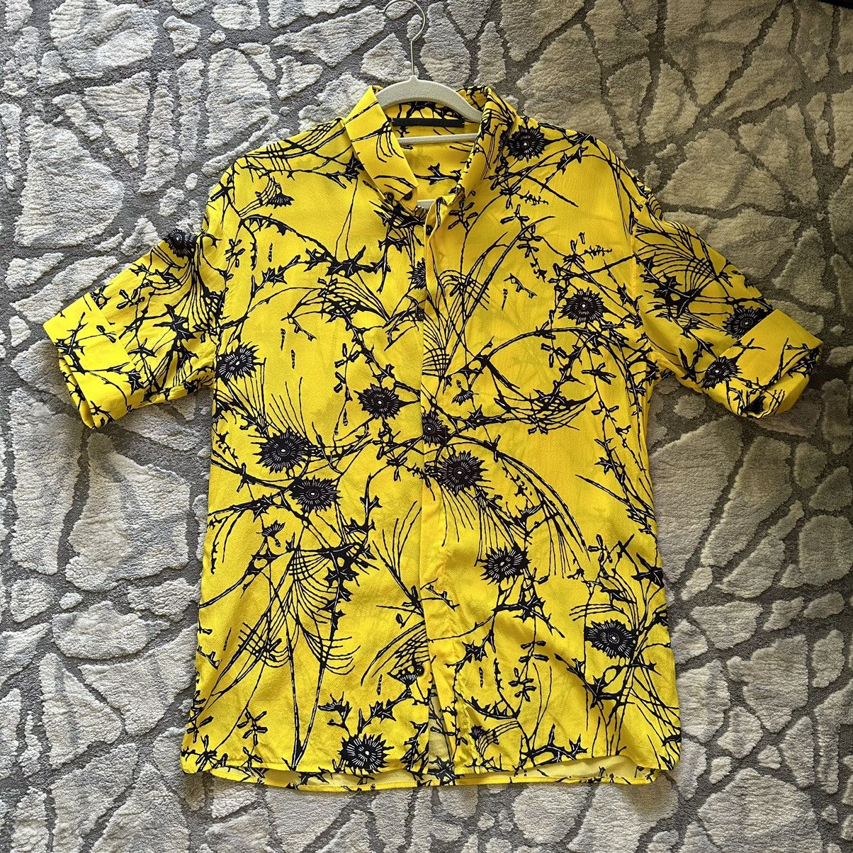 Haider Ackermann Flower Silk Shirt Size US M / EU 48-50 / 2 - 1 Thumbnail