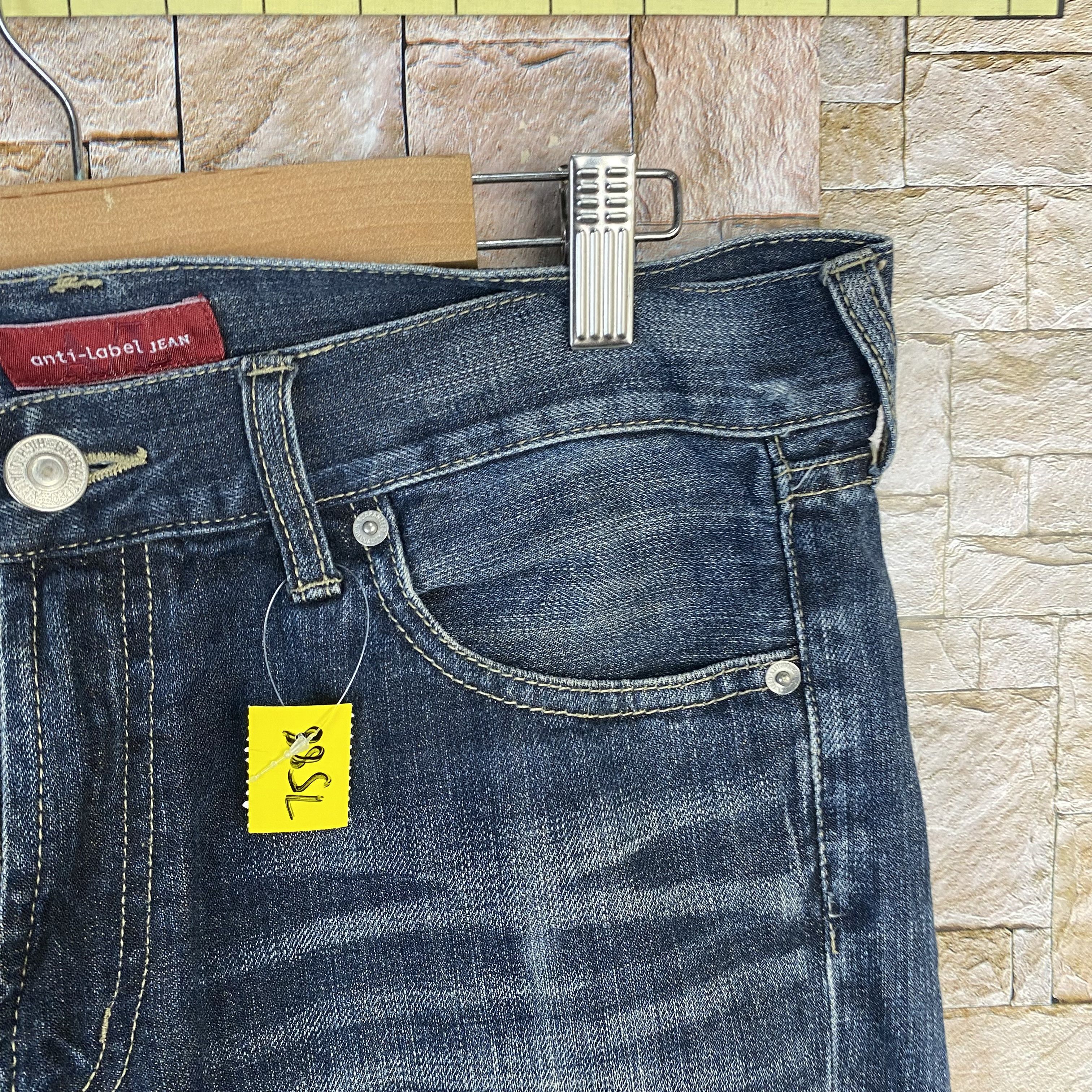 Japanese Brand Anti Label vintage japan Blue Denim Pants #7588 Size US 32 / EU 48 - 7 Thumbnail