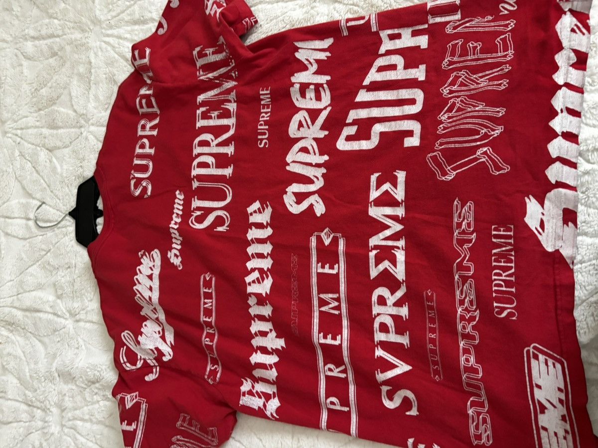 Supreme Supreme fw 20 multi logo tee Size US M / EU 48-50 / 2 - 3 Thumbnail
