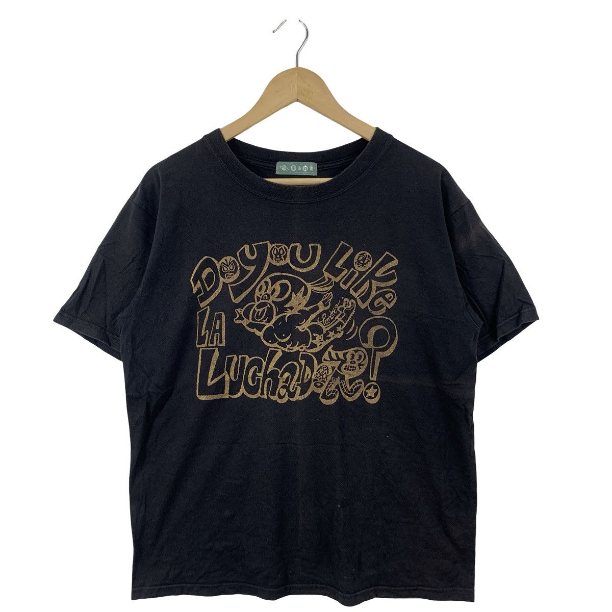 Vintage Vintage “Do You Like La Lucha?” Cartoon Graphic Streetwear Size US M / EU 48-50 / 2 - 5 Thumbnail
