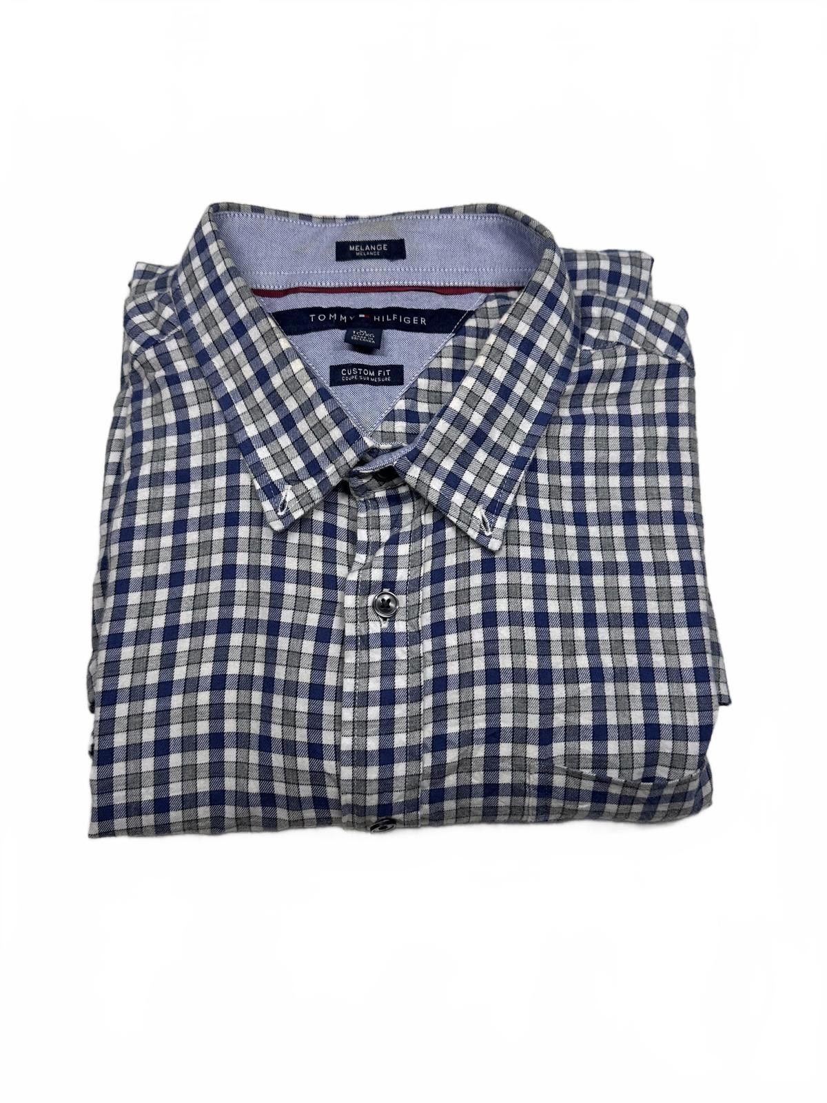 Tommy Hilfiger Stylish Checkered Long Sleeve Shirt Size US XL / EU 56 / 4 - 6 Thumbnail