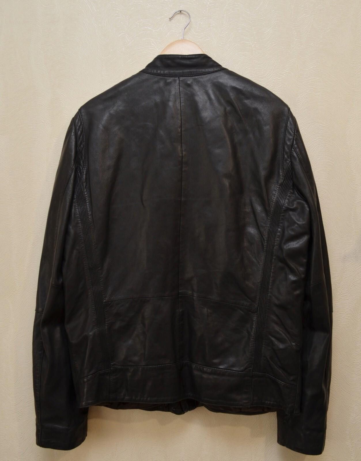 IKKS IKKS Lamb Leather Black Jacket RARE Size XL P2P 23'2" Size US XL / EU 56 / 4 - 6 Thumbnail