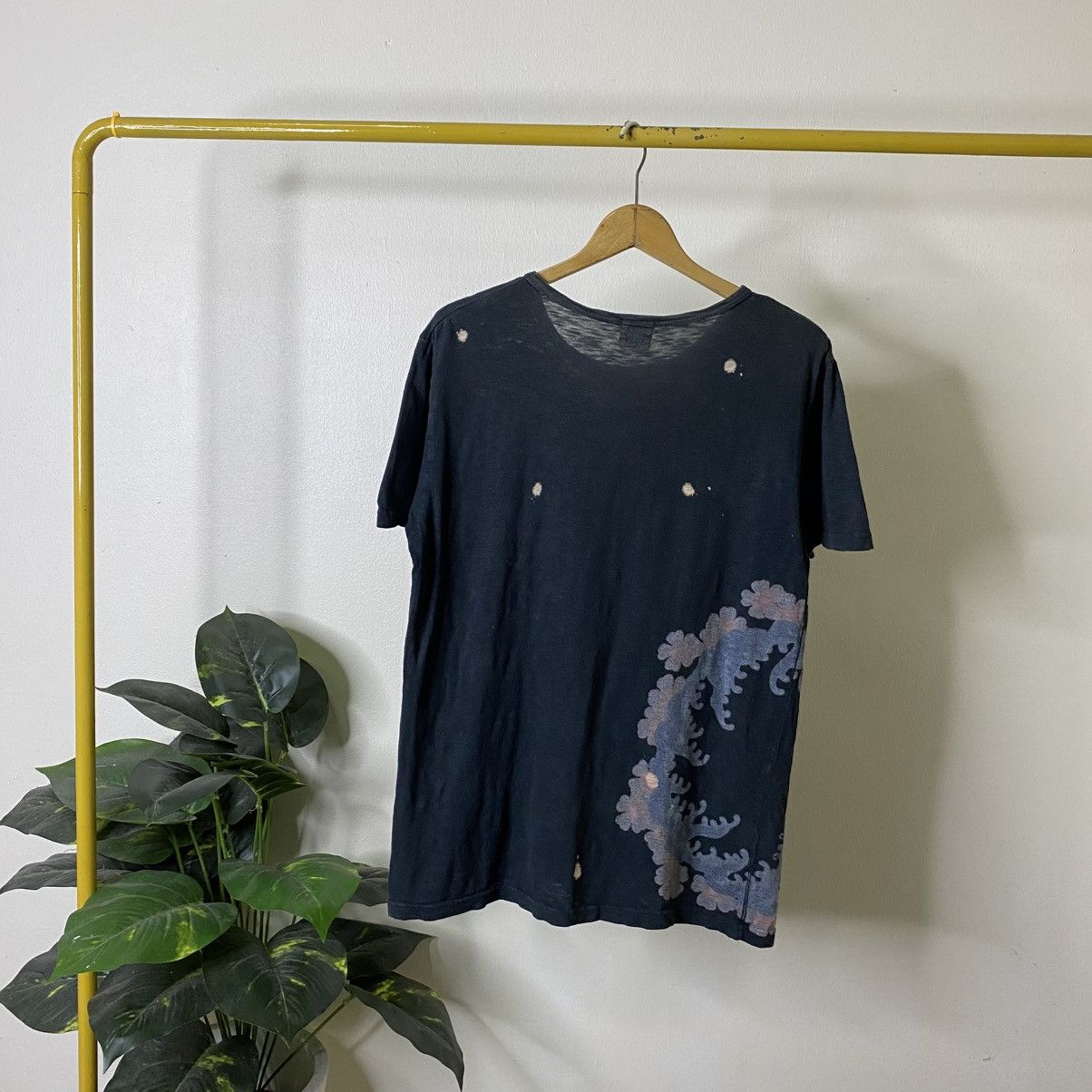 Japanese Brand Sukajan Motive Gold Fish Ed Hardy Karakuri Tamashii Style T Size US L / EU 52-54 / 3 - 6 Thumbnail