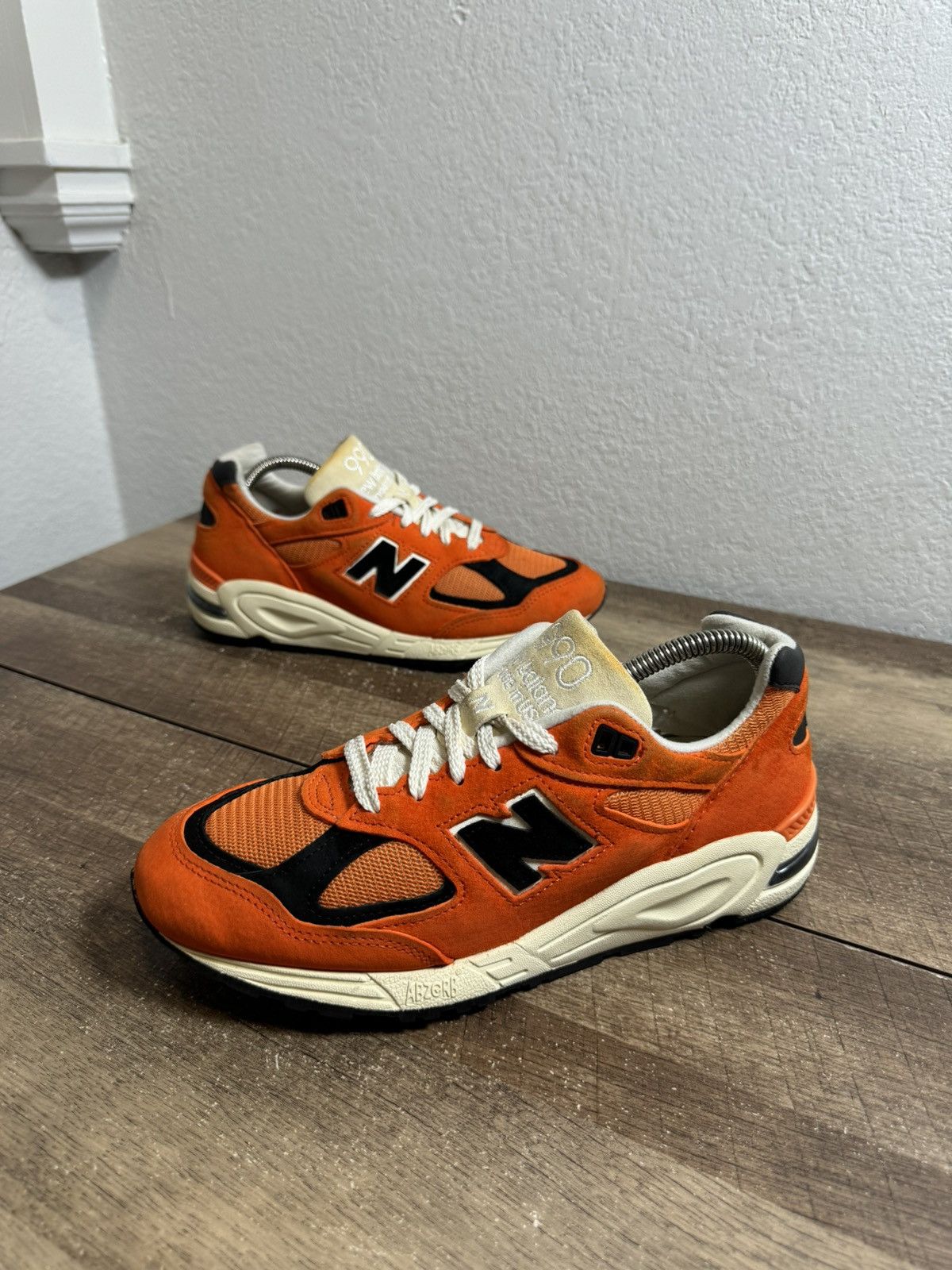 New Balance New Balance Teddy Santis x 990v2 Made in USA Marigold Size 7 Size US 7 / EU 40 - 2 Thumbnail
