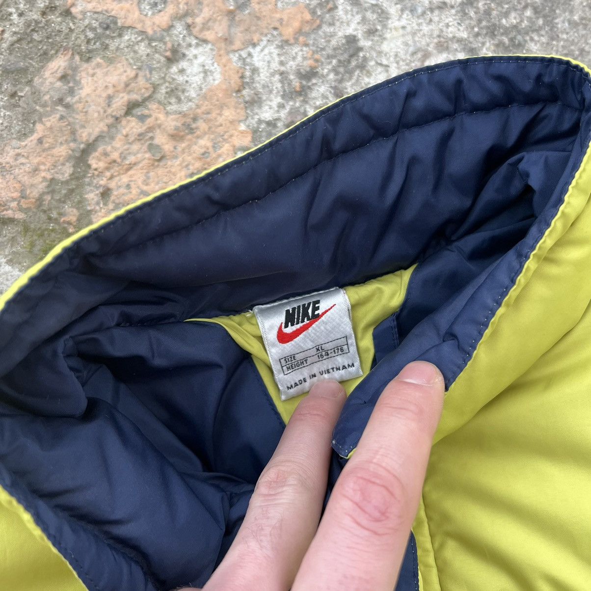 Nike × Vintage NIKE 90s VINTAGE DOWN PUFFER JACKET TN SHOX AIRMAX DRILL Y2K Size US S / EU 44-46 / 1 - 6 Thumbnail