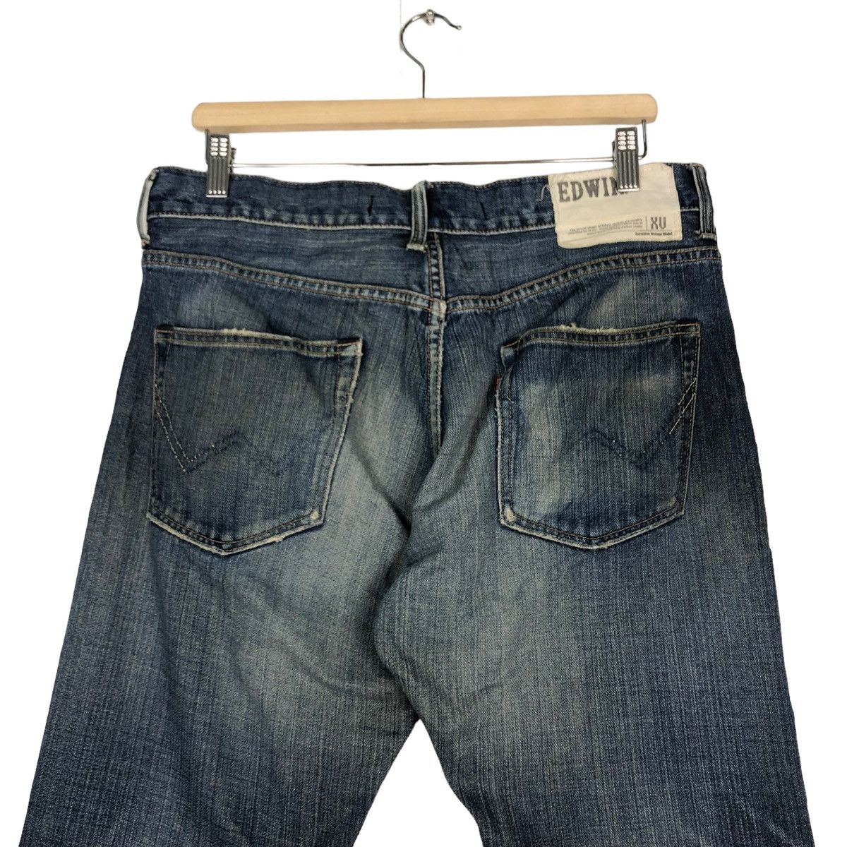 Japanese Brand × Vintage 🔥VINTAGE DENIM JEANS EDWIN JAPAN MADE ISSEY MIYAKE Size US 36 / EU 52 - 9 Thumbnail