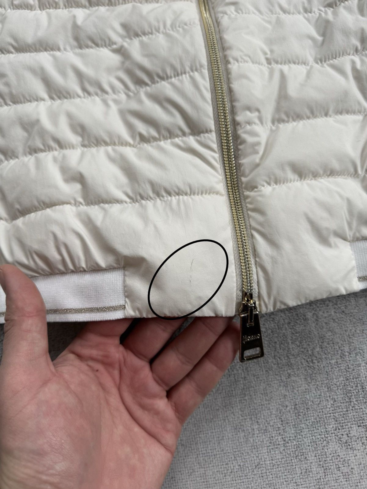 Herno HERNO Taupe Quilted Techno Down Jacket Filled Puffer Coat 42 Size M / US 6-8 / IT 42-44 - 15 Thumbnail