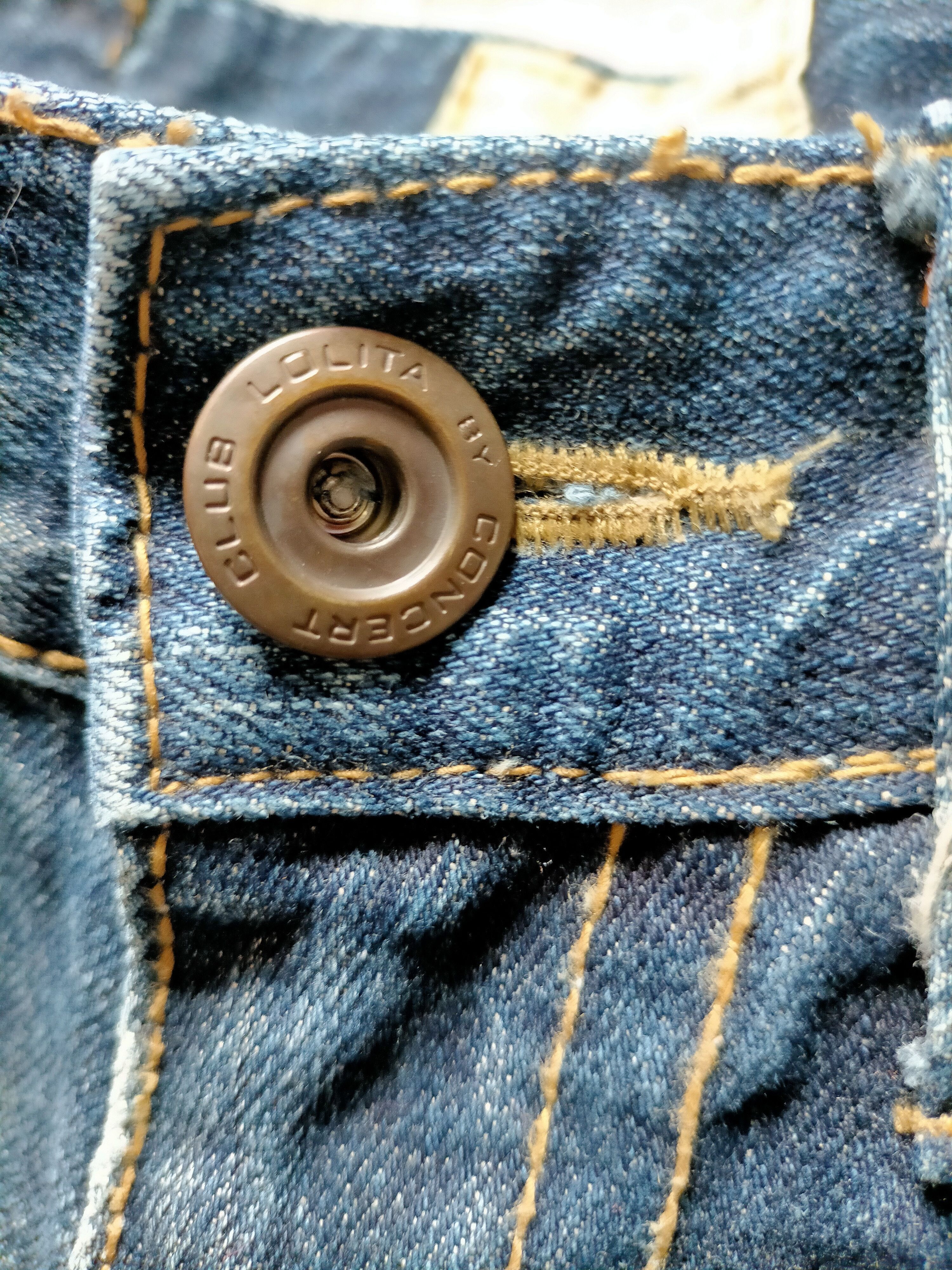 Hysteric Glamour 🔥Rare Yoshitomo Nara Lolita Jeans Size US 32 / EU 48 - 20 Thumbnail