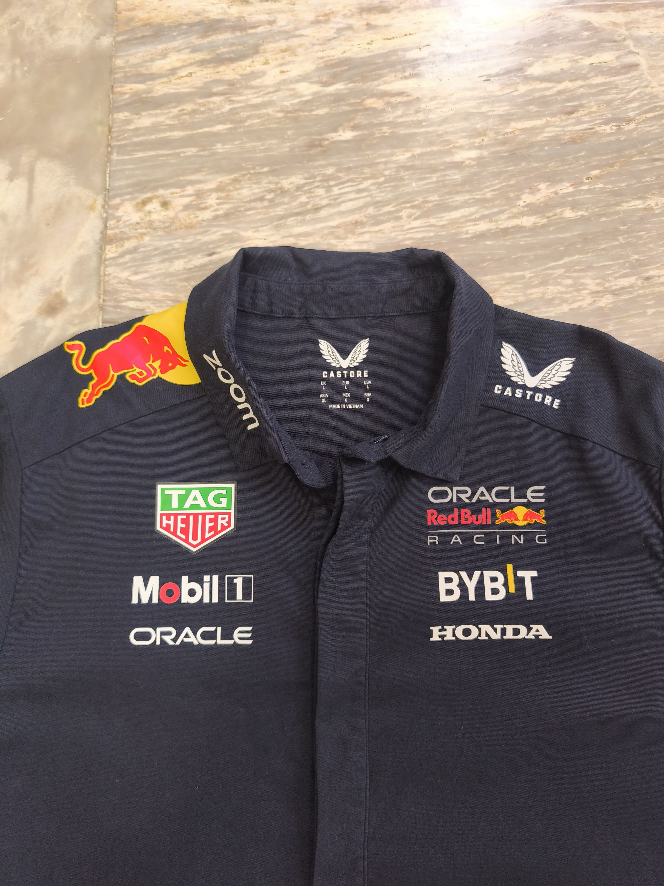 Formula 1 Oracle Red Bull Racing Teamline Polo Night Sky Size US L / EU 52-54 / 3 - 4 Thumbnail