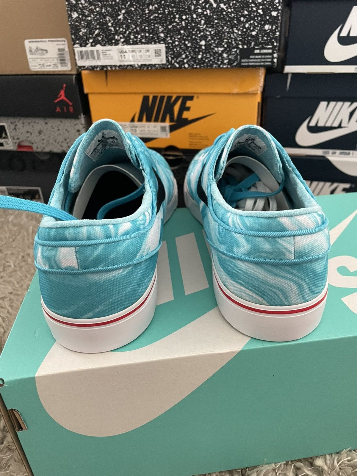 Nike SB Nike Zoom Stefan Janoski CNVS PRM Blue Size US 9.5 / EU 42-43 - 6 Thumbnail