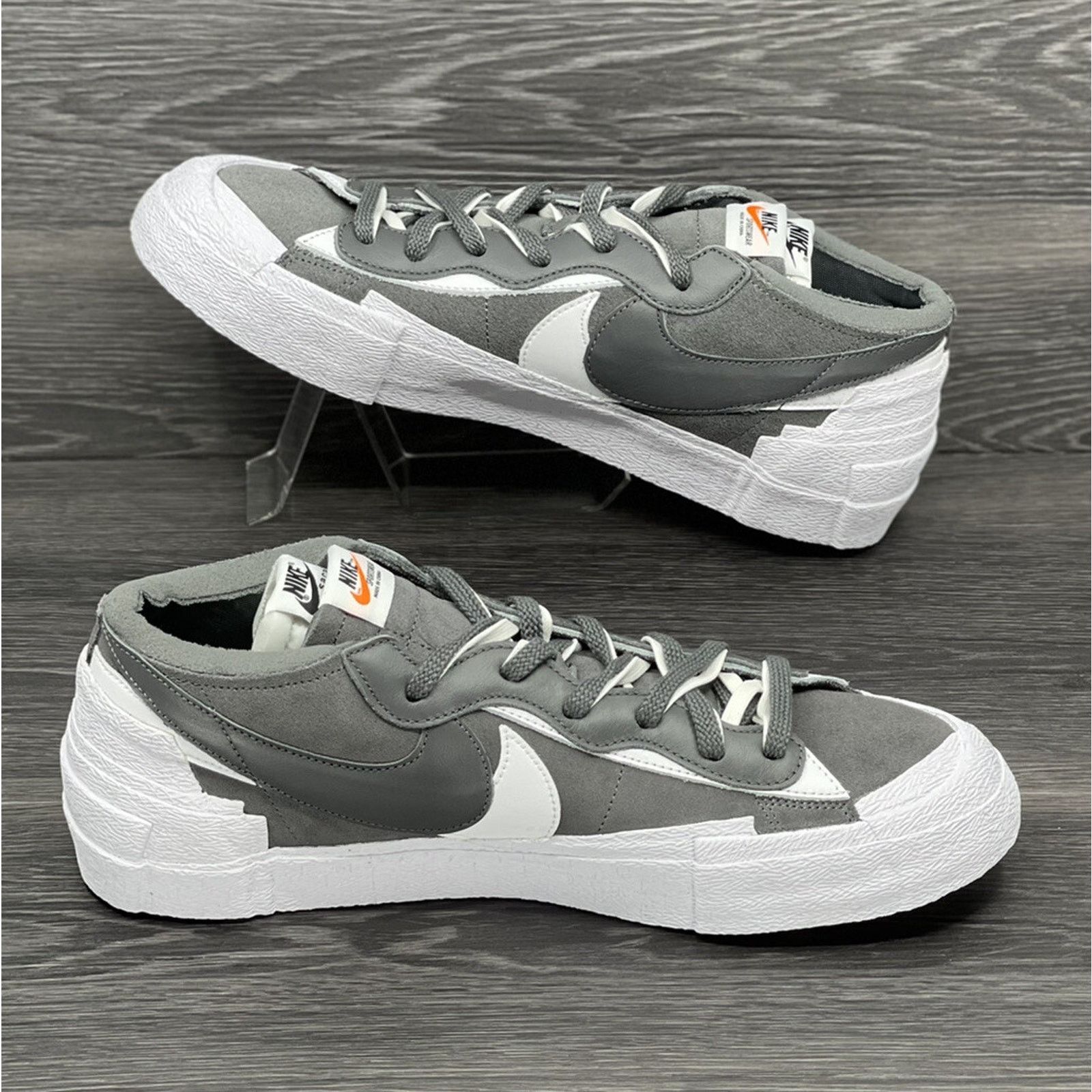 Nike Nike Blazer Low x Sacai | Size 13M [new] DD1877-002 Size US 13 / EU 46 - 5 Thumbnail