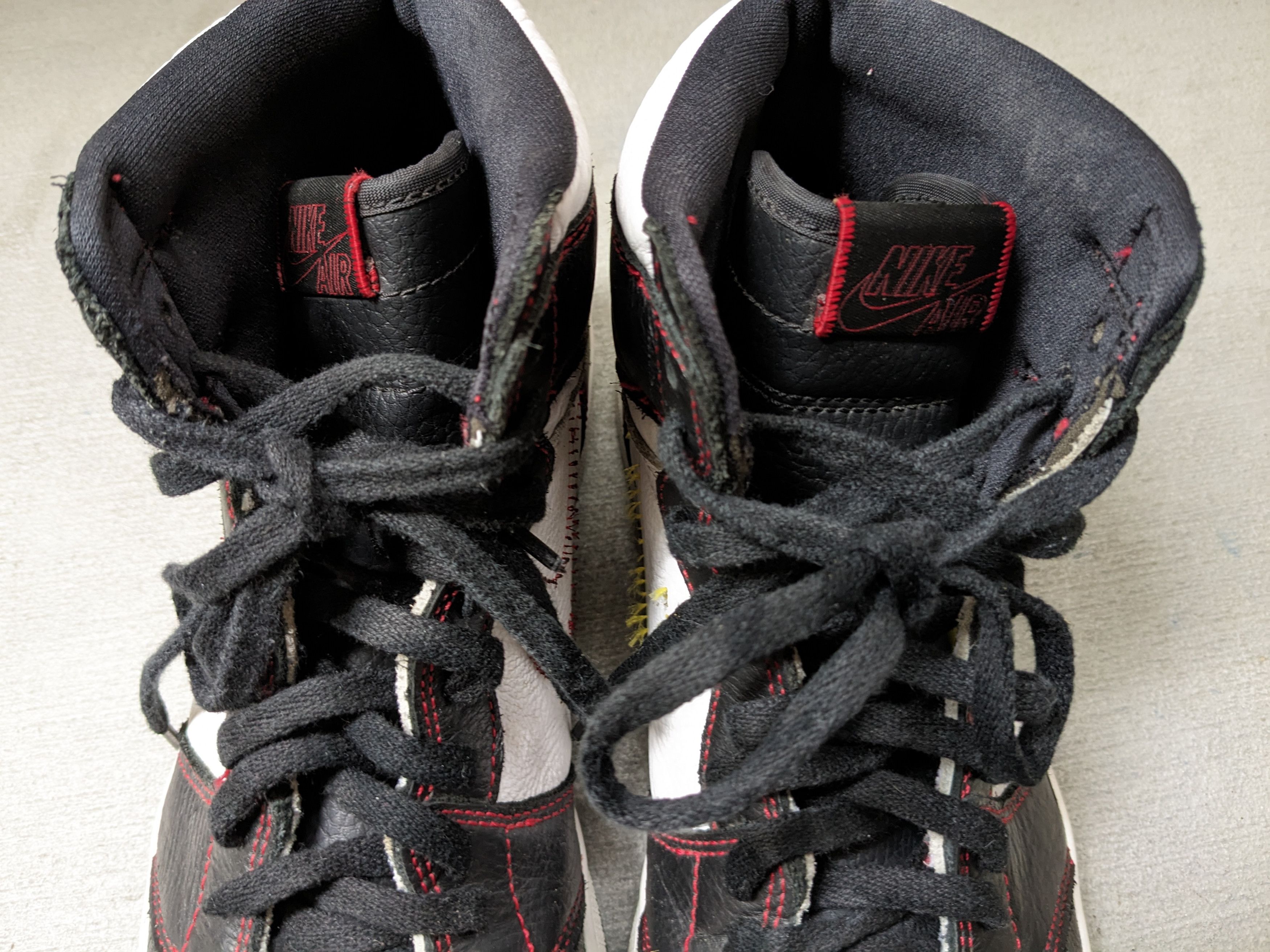 Jordan Brand Nike Air Jordan 1 High Defiant 11 Retro Leather CD6579-071 Size US 11 / EU 44 - 4 Thumbnail