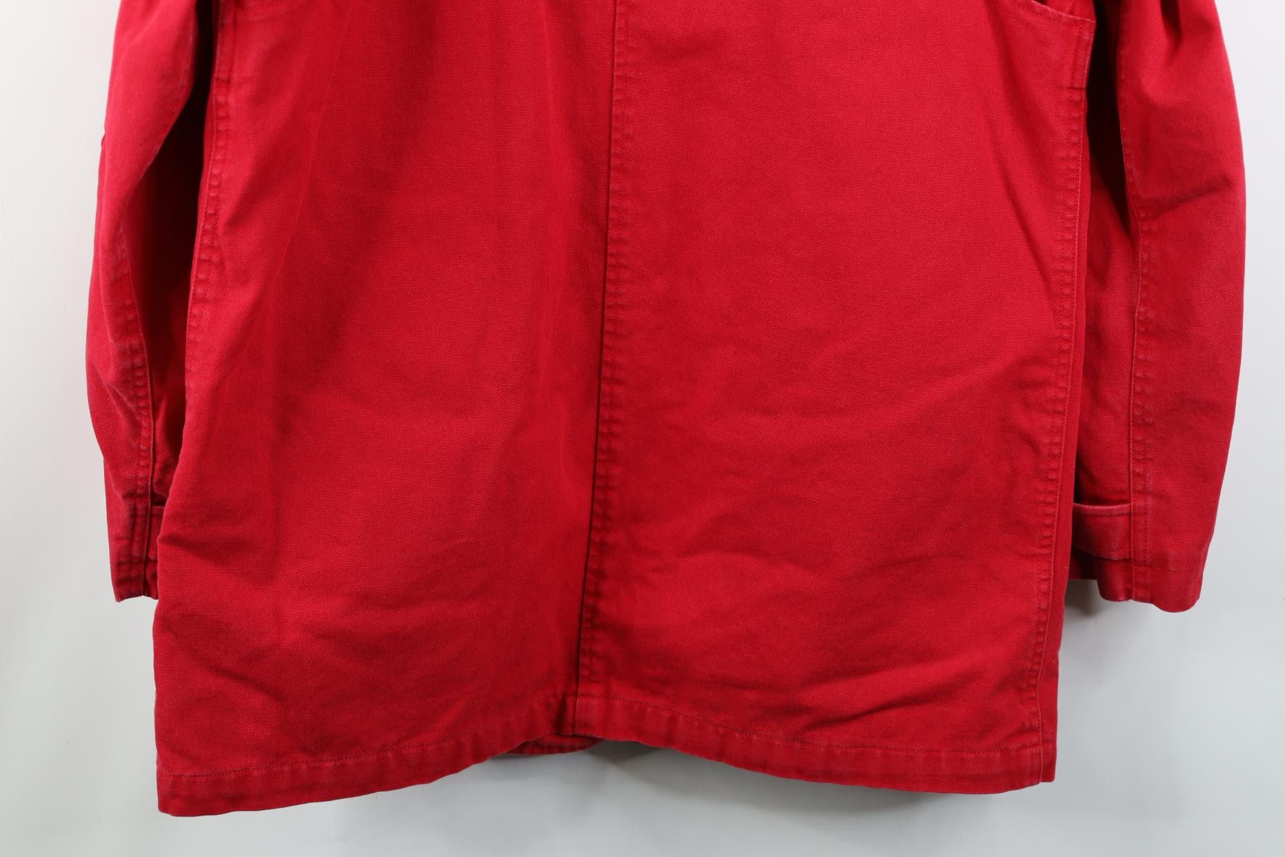 Lands' End Vintage 90s Lands End Collar Flannel Lined Chore Barn Jacket Size M / US 6-8 / IT 42-44 - 16 Thumbnail