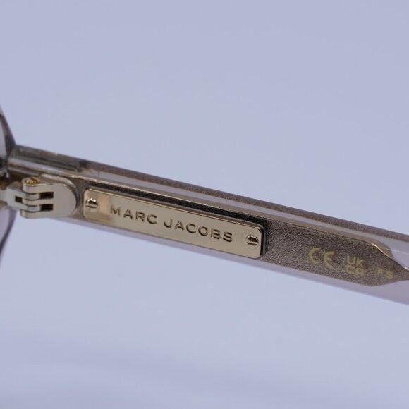 Marc Jacobs Marc Jacobs MJ 1077 010A 00 Eyeglasses Transparent Beige Size ONE SIZE - 9 Thumbnail