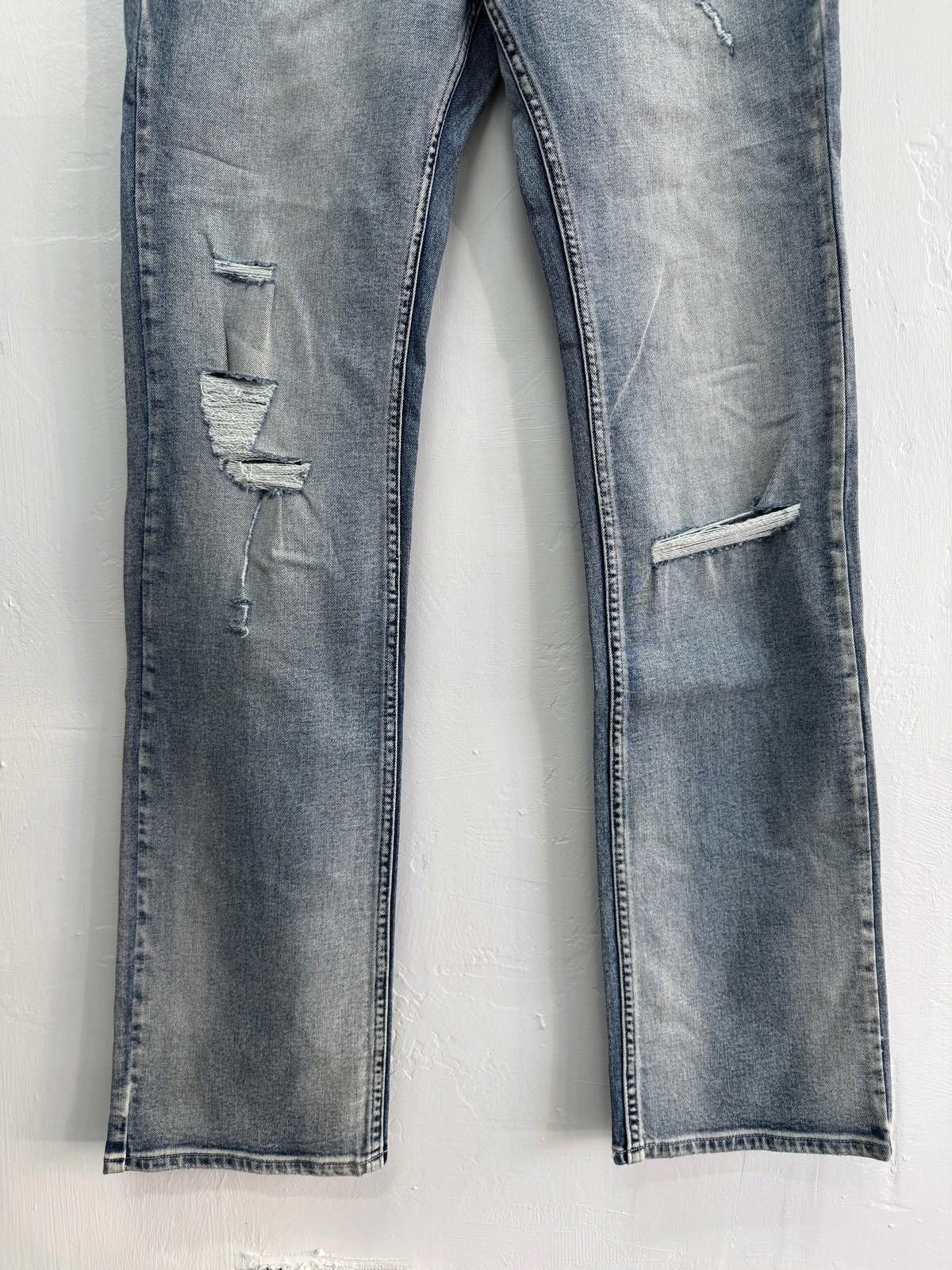 Ksubi new Ksubi mens denim jeans light blue trashed 32 Size US 32 / EU 48 - 3 Thumbnail