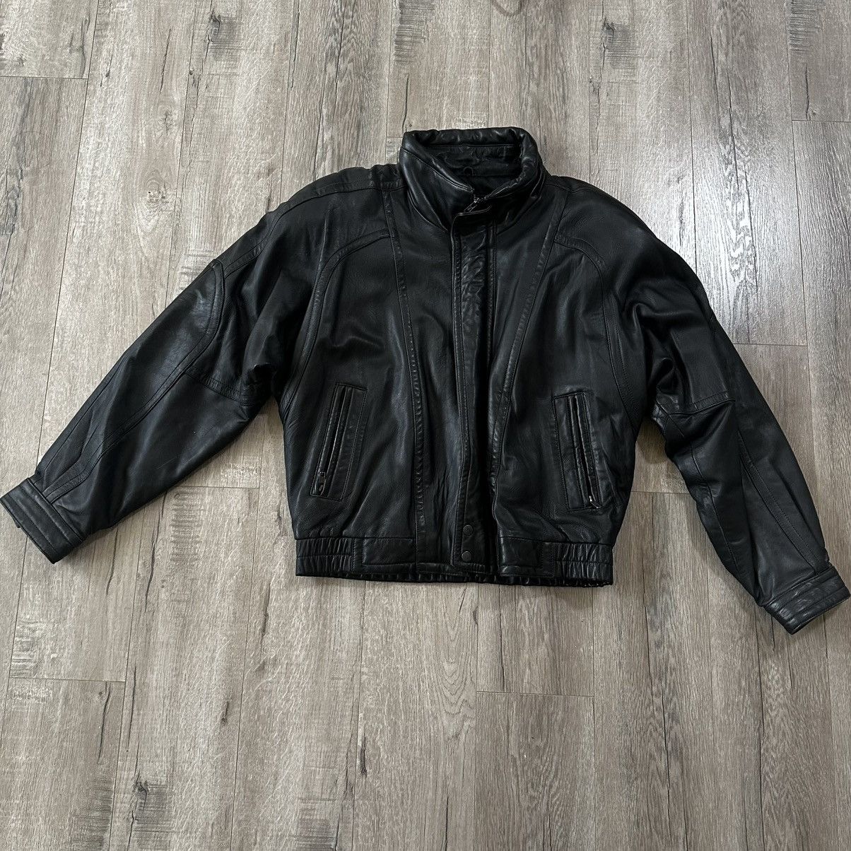 Men's Yeezy Season Leather Jackets | Grailed