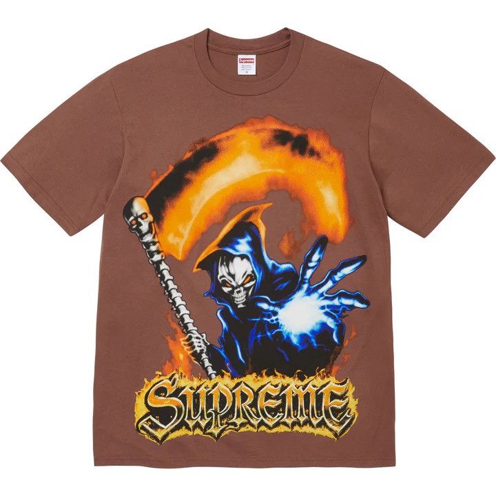 Supreme Supreme Grim Reaper Tee Size US S / EU 44-46 / 1 - 1 Thumbnail