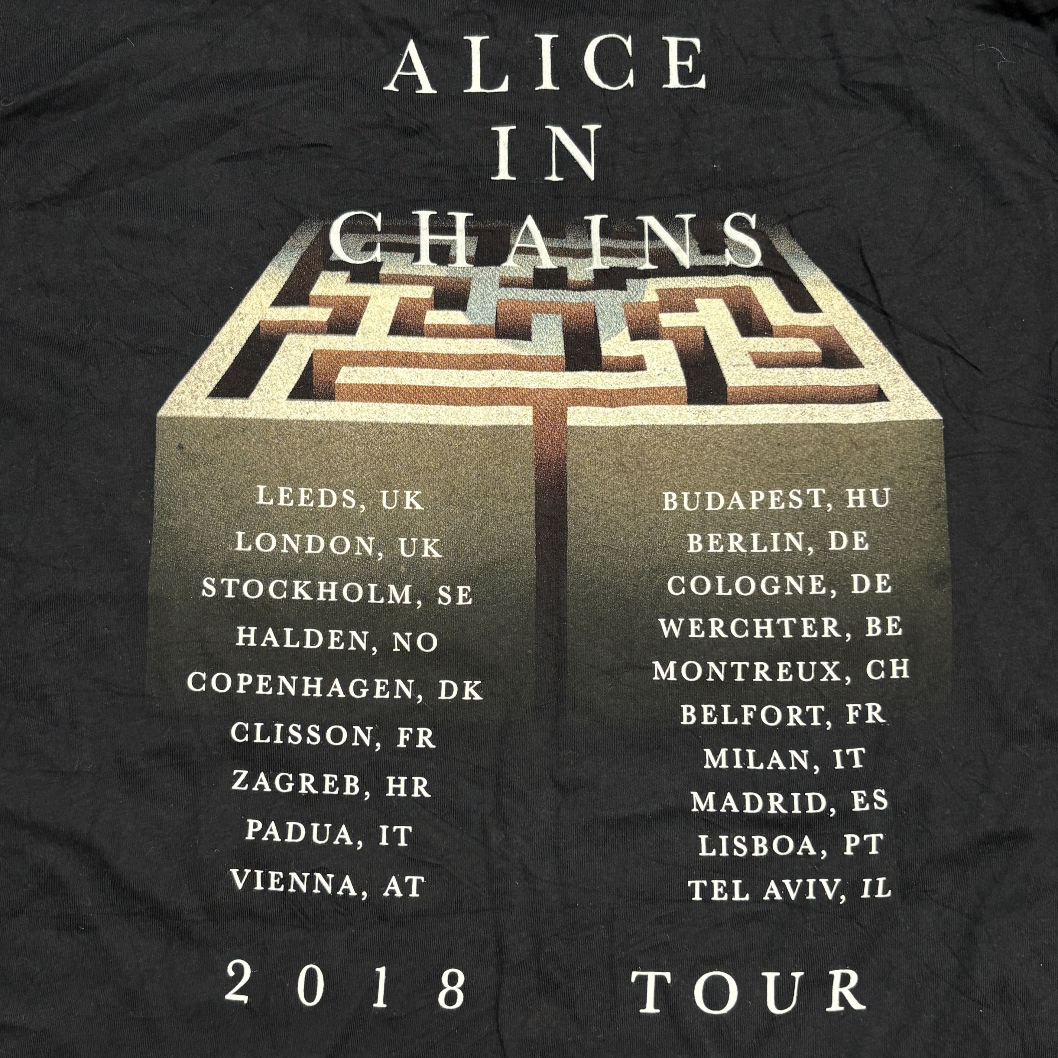 Band Tees Alice In Chains Shirt Grunge Rock Band Tee Soundgarden Size US XL / EU 56 / 4 - 11 Thumbnail