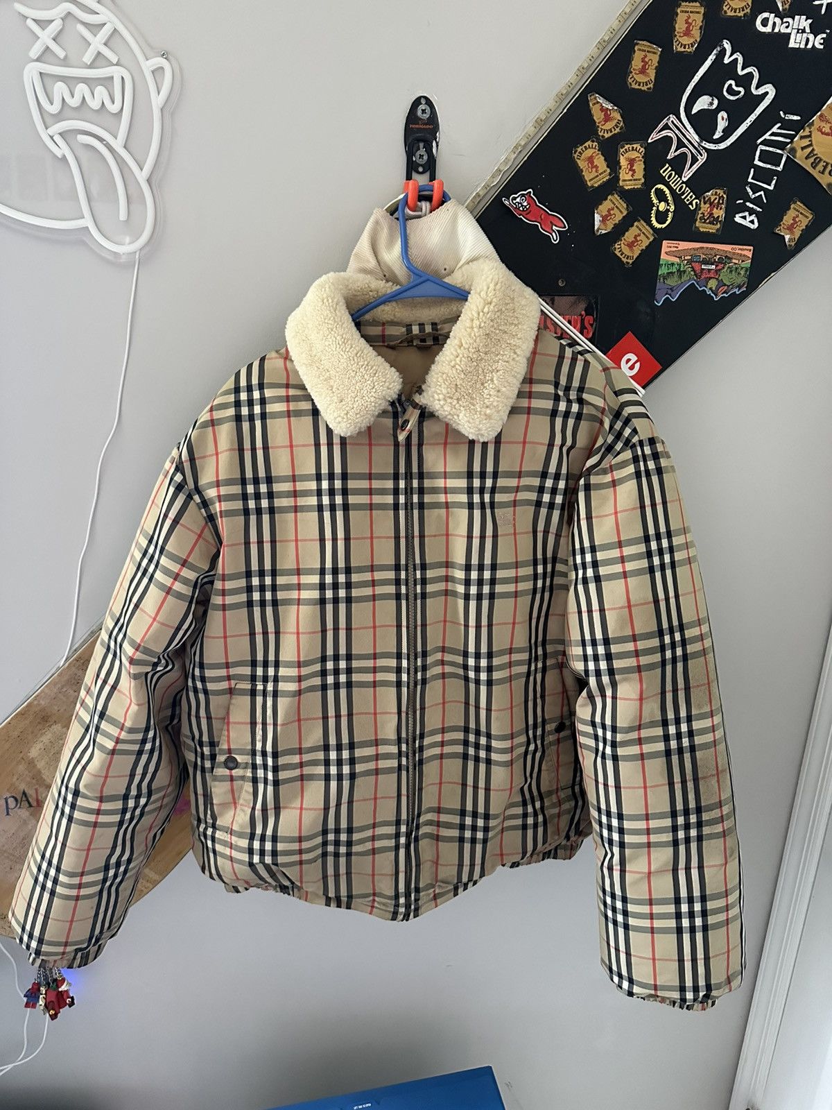 Burberry × Supreme Supreme X Burberry puffer Size US L / EU 52-54 / 3 - 1 Thumbnail