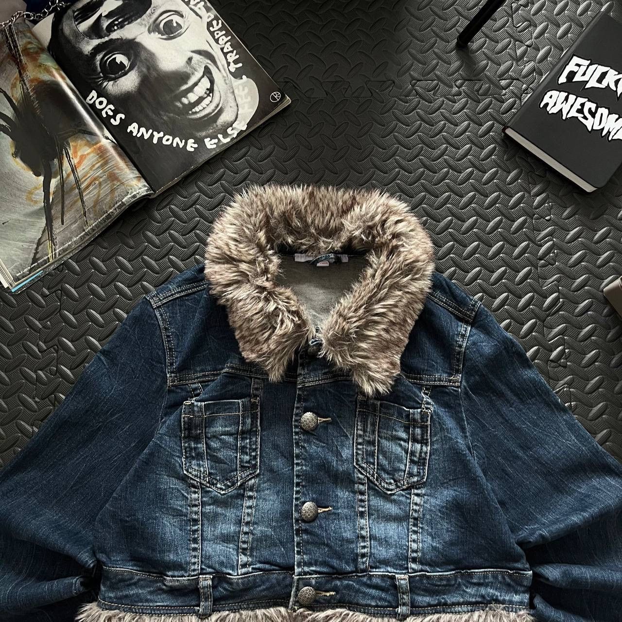Japanese Brand y2k denim jacket Size M / US 6-8 / IT 42-44 - 3 Thumbnail