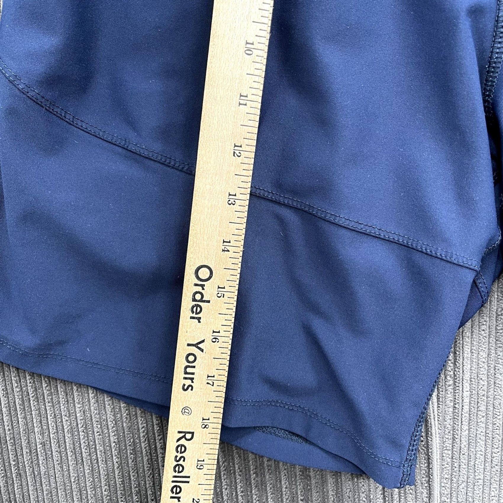 YoungLA Young LA Men Shorts XL Blue Polyester Athletic Beach Outdoor 5-Pocket Inseam 9in Regular Fit Size US 36 / EU 52 - 6 Thumbnail