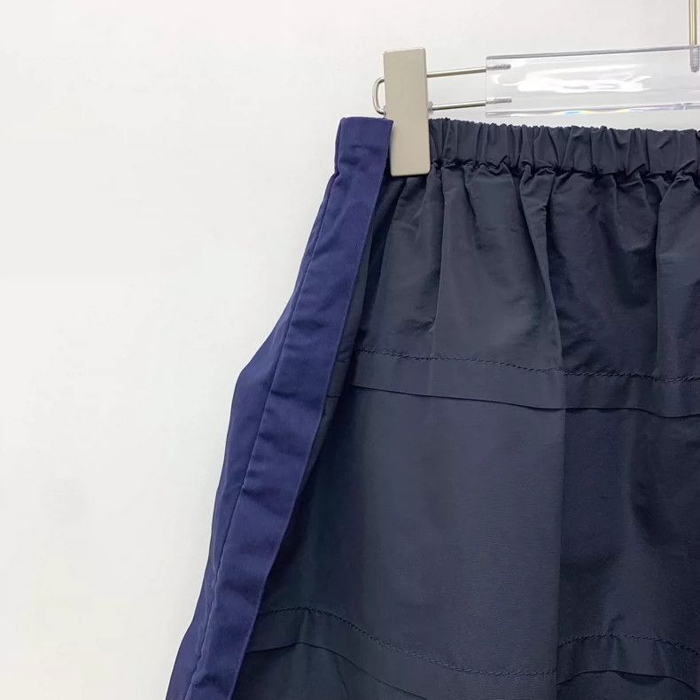 Prada MiuMiu Colorblock Casual Skirt with Elastic Waist -2505 Size US 40 / EU 56 - 3 Thumbnail