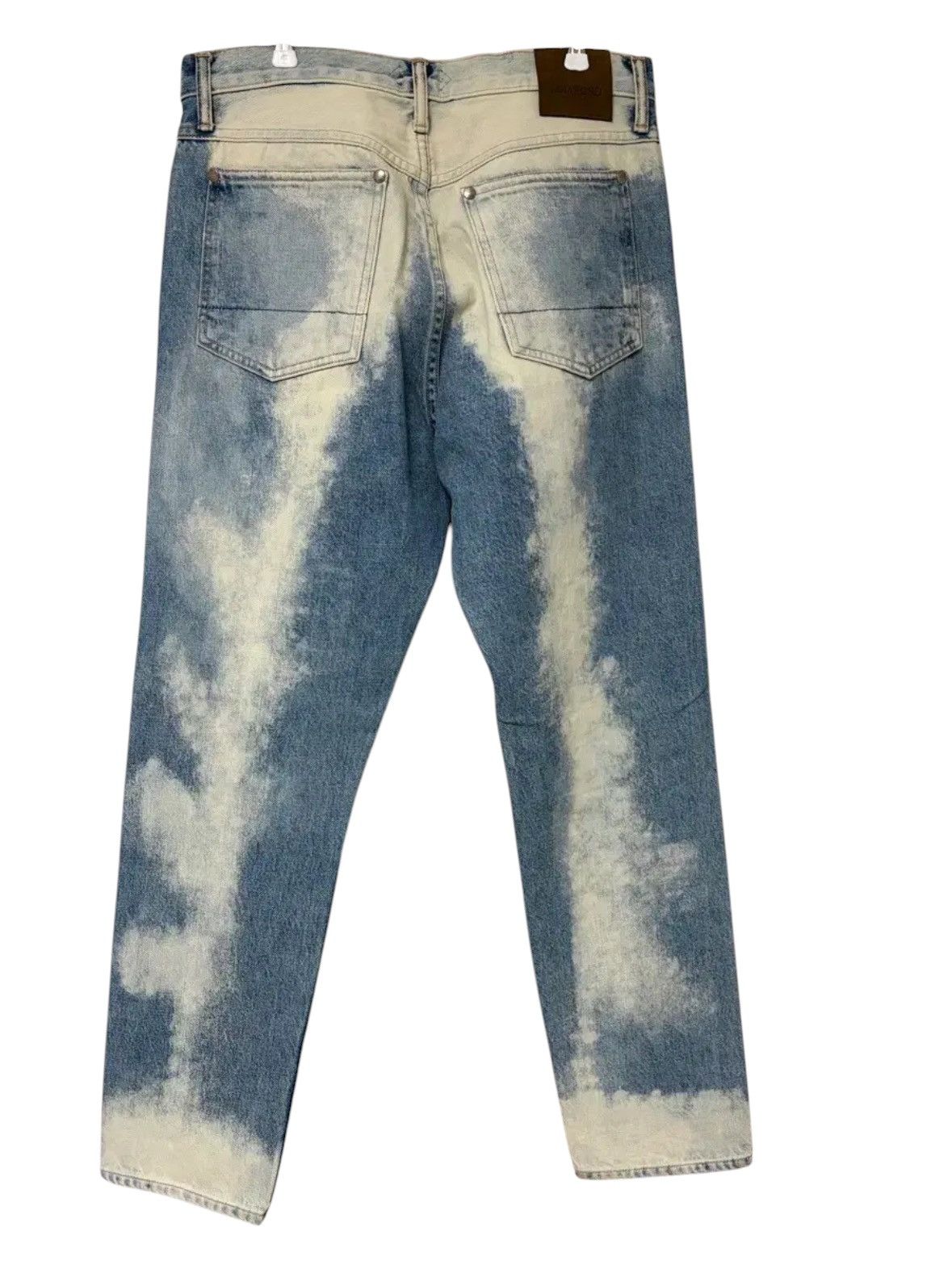 Tom Ford Tom Ford Bleached Washed Tapered Fit Denim Pants Size US 32 / EU 48 - 2 Thumbnail