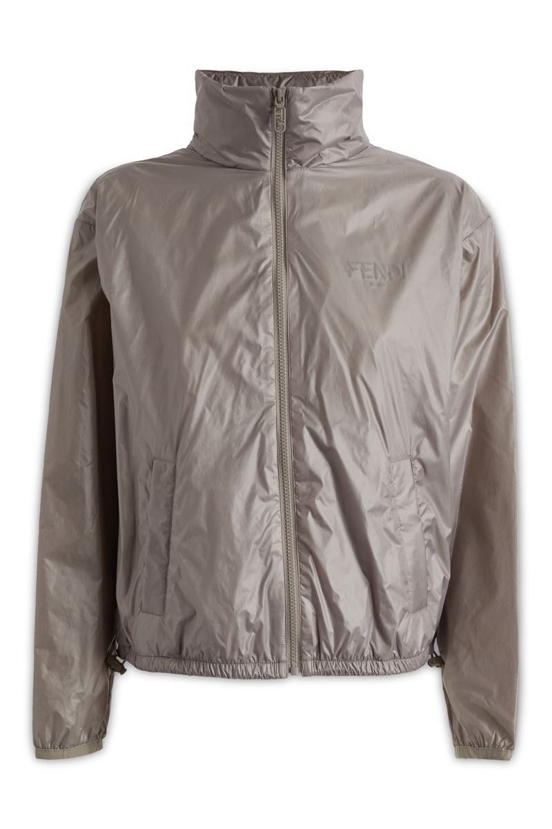 Fendi o1y0925 Jacket in Taupe Size S / US 4 / IT 40 - 1 Thumbnail