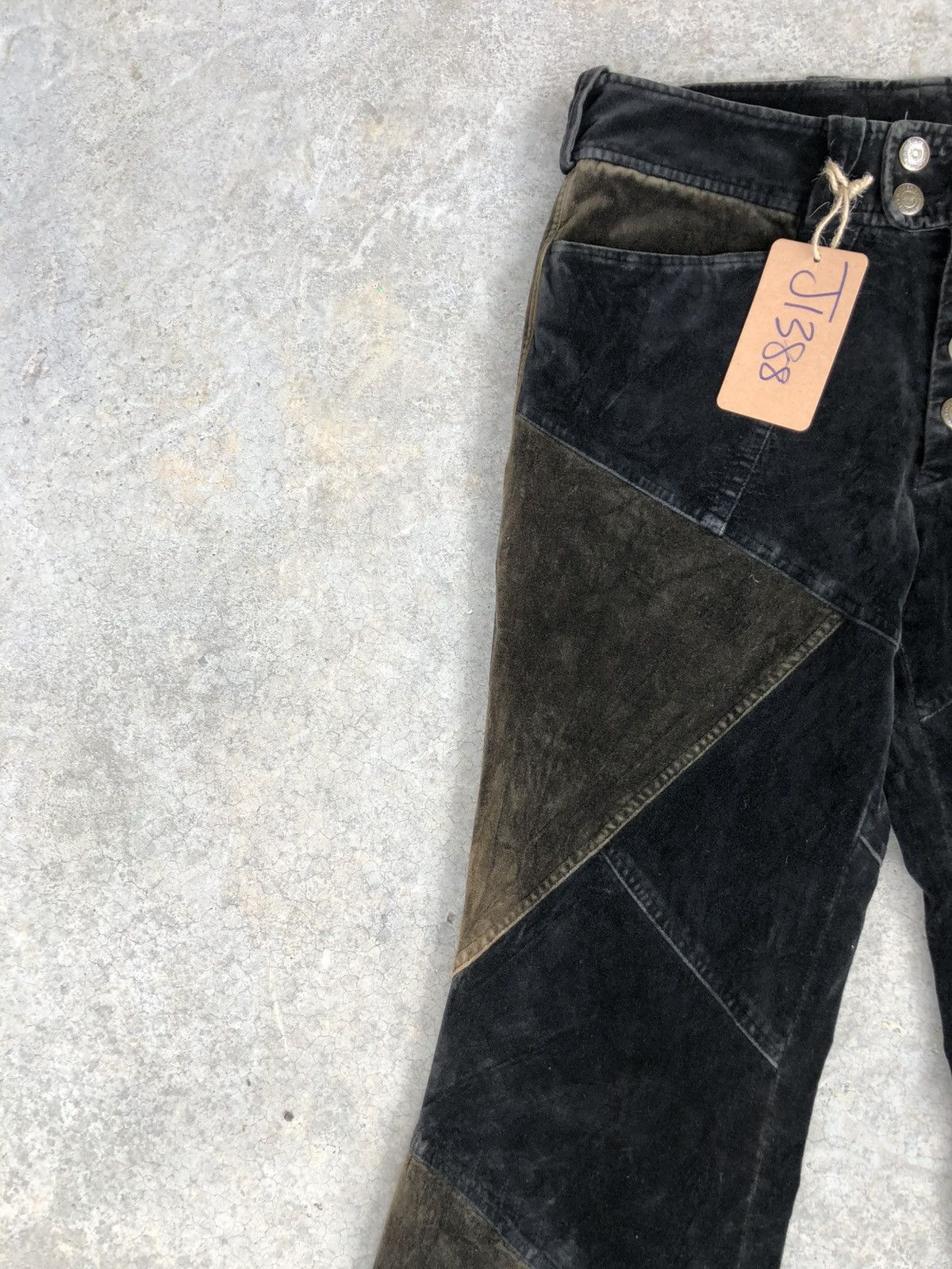 Tornado Mart Tornado Mart Flared Jeans Velvet Jeans Size US 29 - 4 Thumbnail