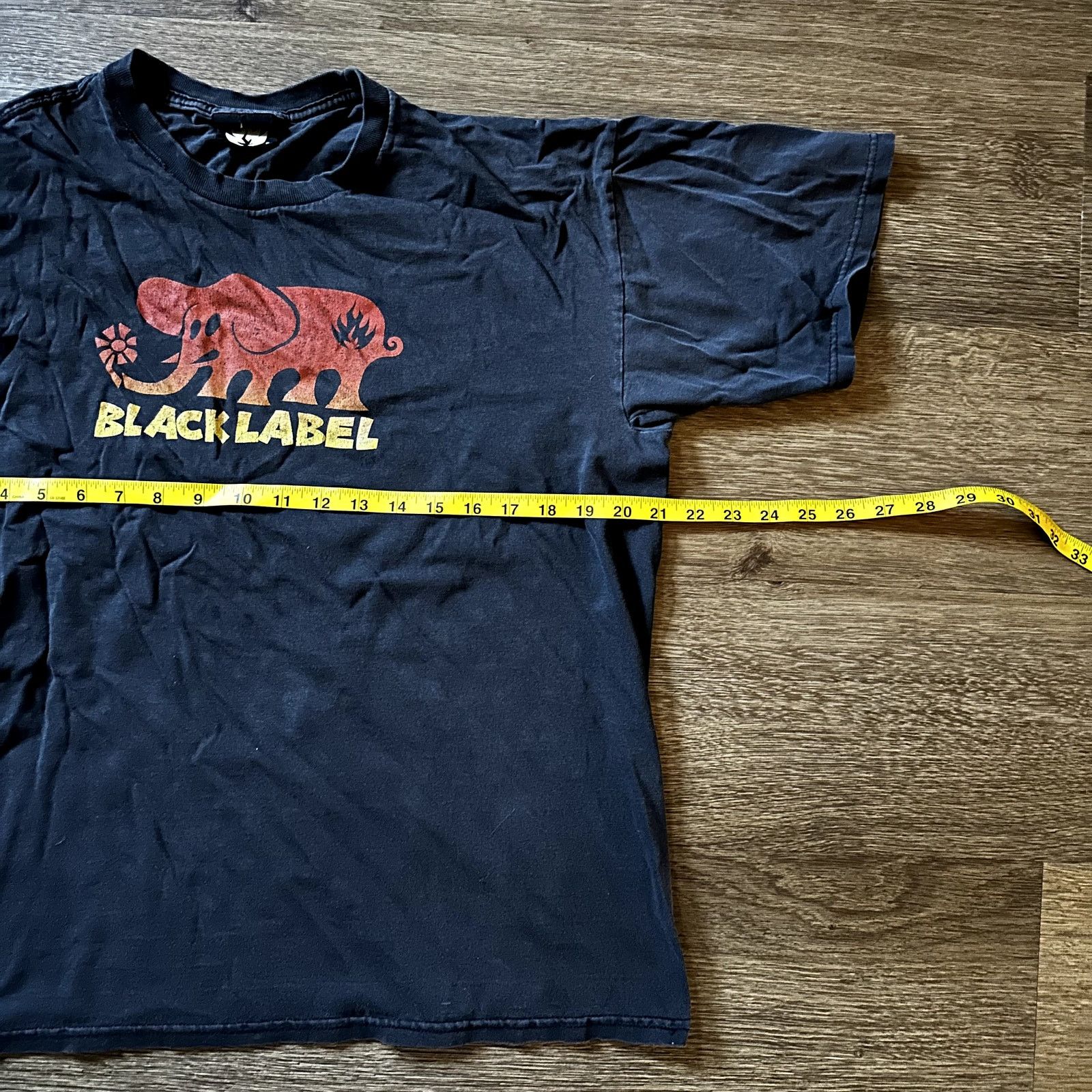Black Label Vintage Black label T shirt Size US L / EU 52-54 / 3 - 5 Thumbnail