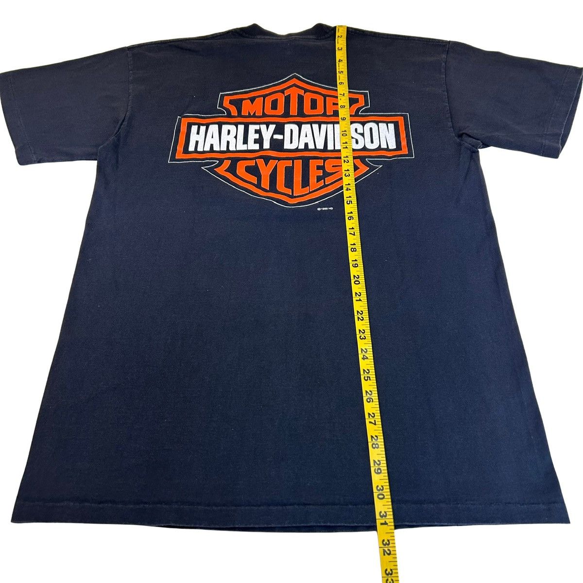 Harley Davidson 1995 Harley Davidson Bald Eagle RARE Vintage Graphic T Shirt Size US L / EU 52-54 / 3 - 10 Thumbnail