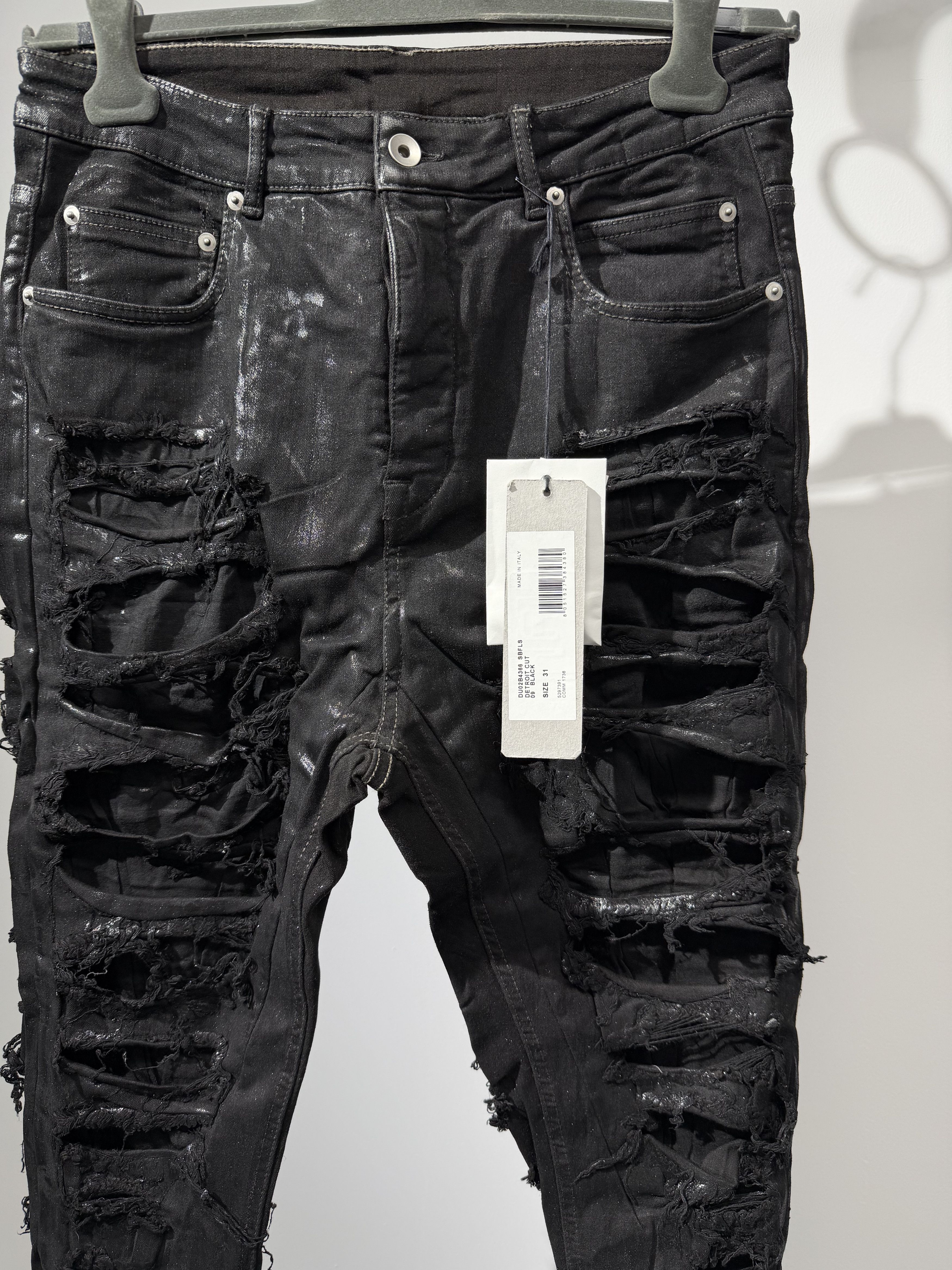 Rick Owens Drkshdw Rick Owens Drkshdw "Detroit Cut" Size US 31 - 4 Thumbnail