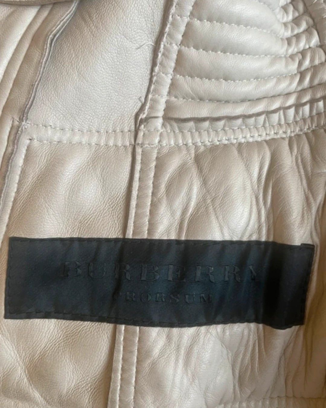 Burberry Prorsum S/S 2011 RUNWAY LEATHER BIKER JACKET Size XS / US 0-2 / IT 36-38 - 8 Thumbnail